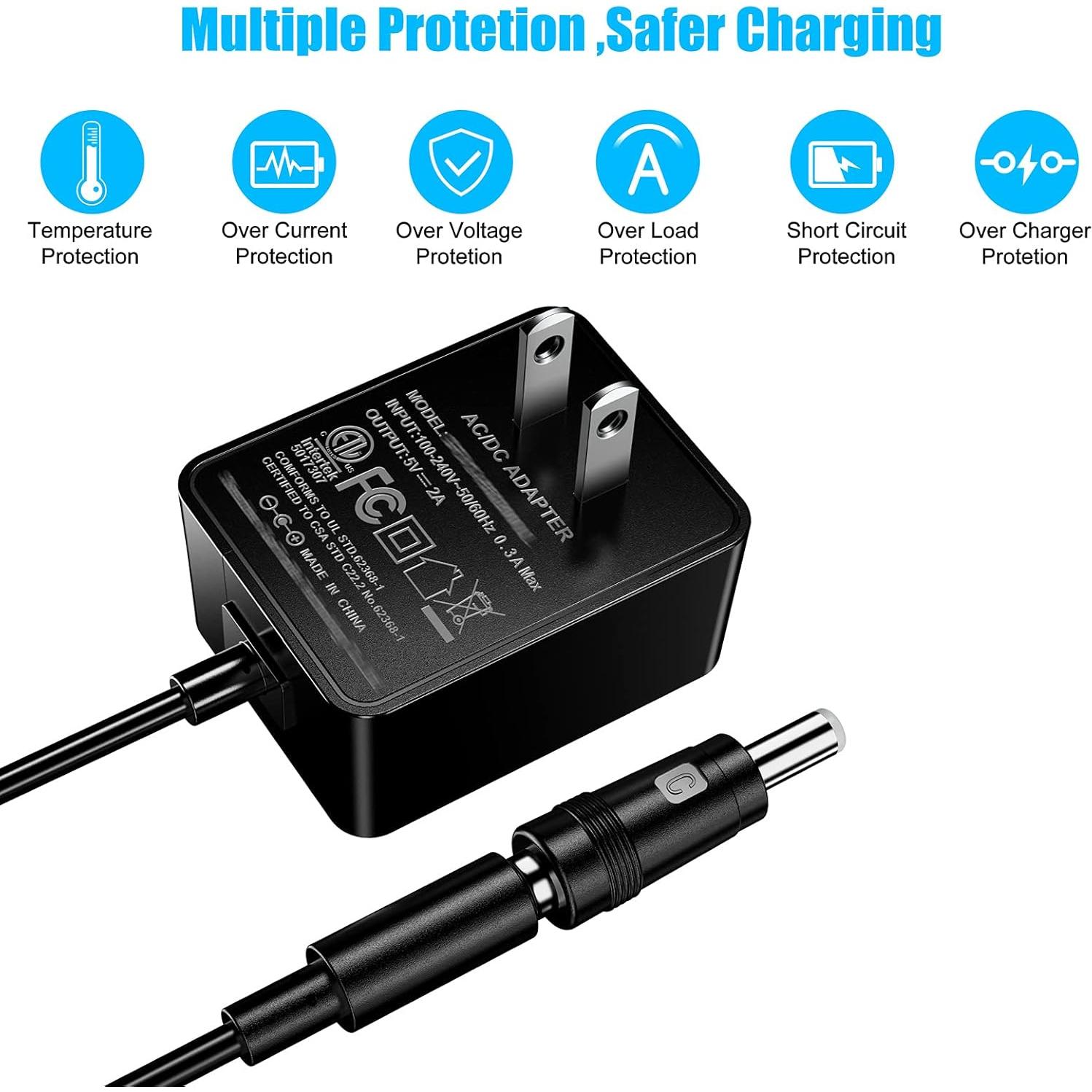 Adaptador de Alimentación SoulBay 5V 2A 10W con 8 Puntas