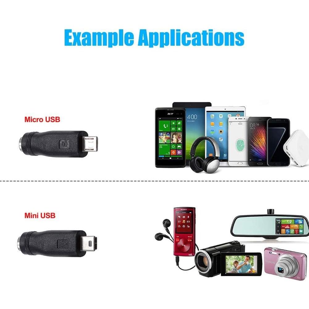 Adaptador de Alimentación SoulBay 5V 2A 10W con 8 Puntas