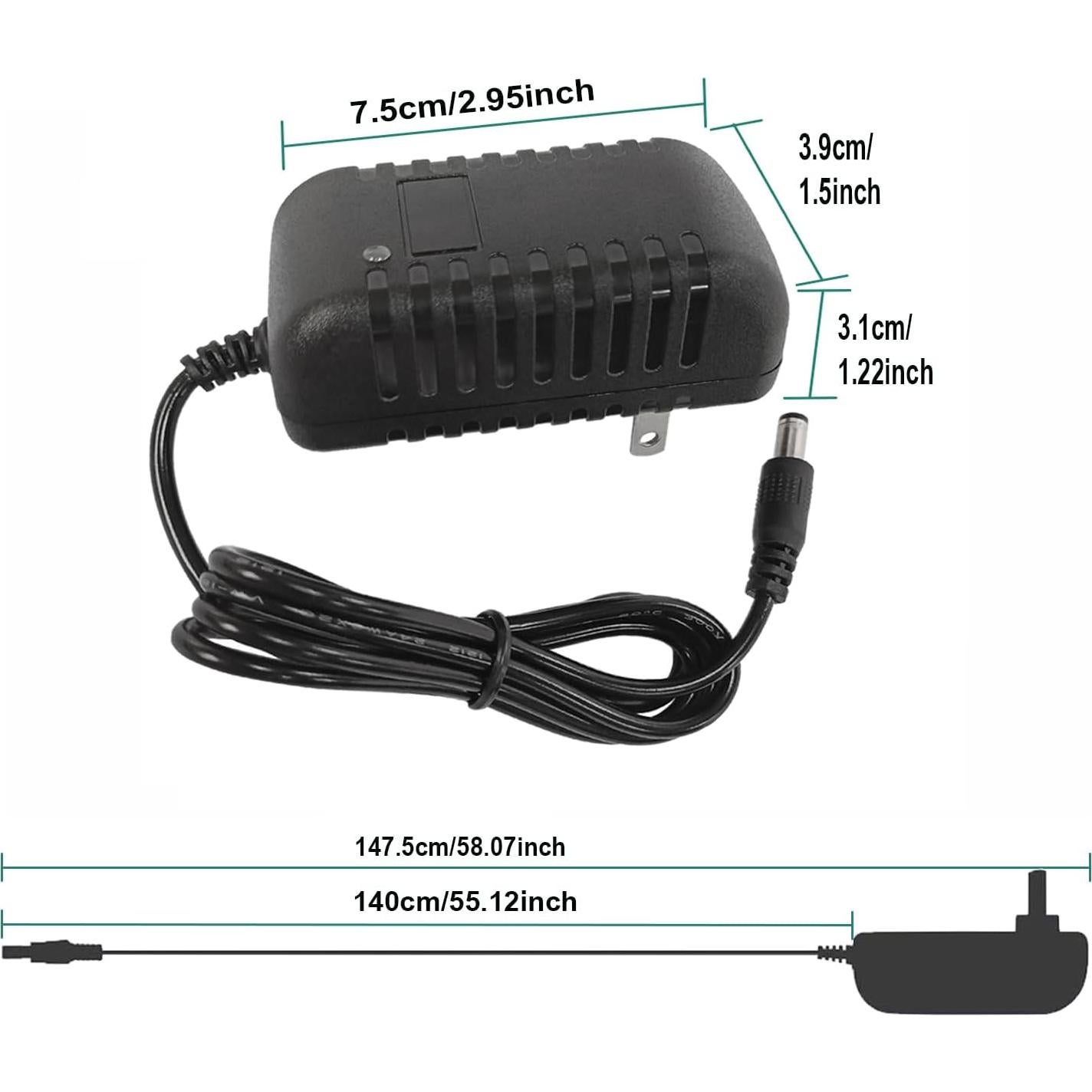 Adaptador de Corriente 12V 1.5A YOOFONE - 18W Max