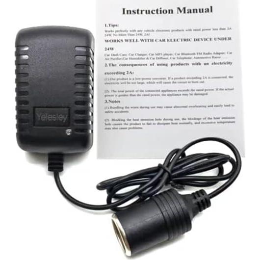 Convertidor AC a DC 12V 2A Adaptador de Poder Lesleyye