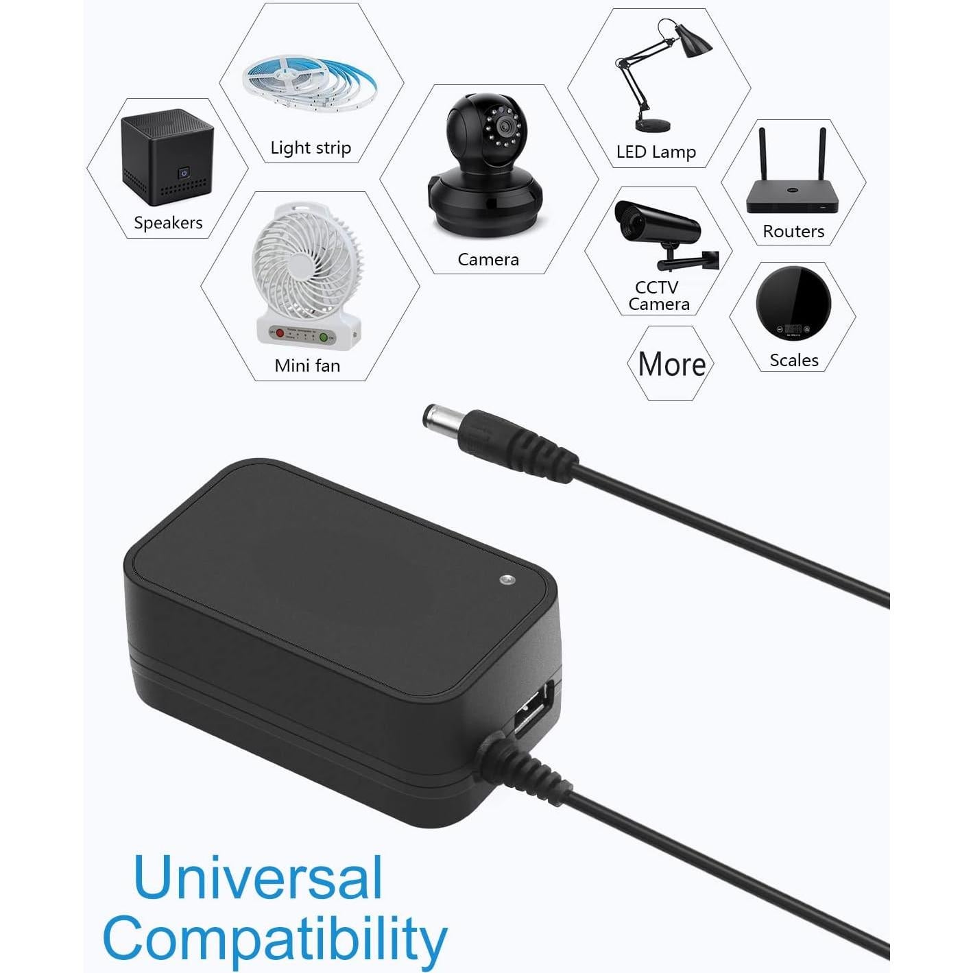 Adaptador de Poder Universal ALITOVE 30W Ajustable 3V-12V