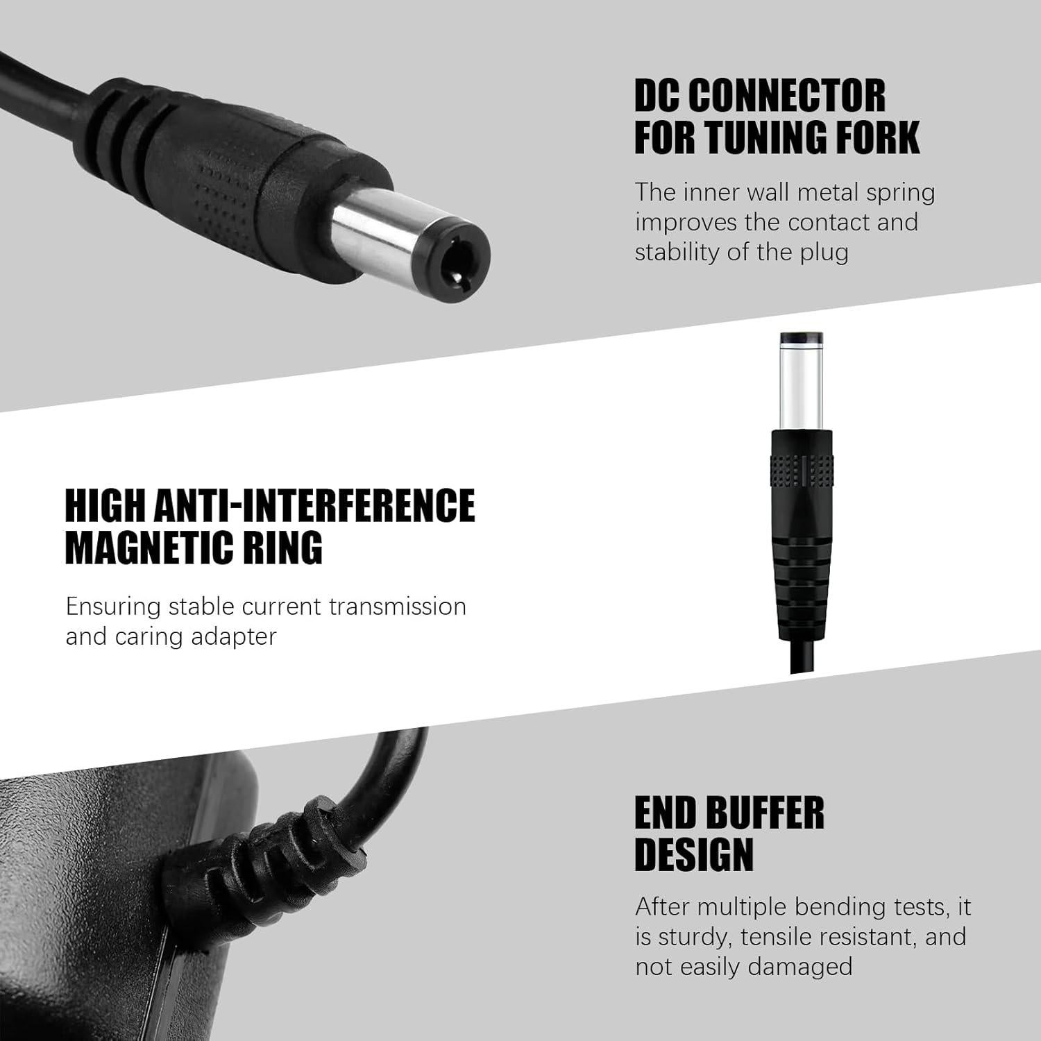 Adaptador de Alimentación 12V 3A Duoxiate para Dispositivos