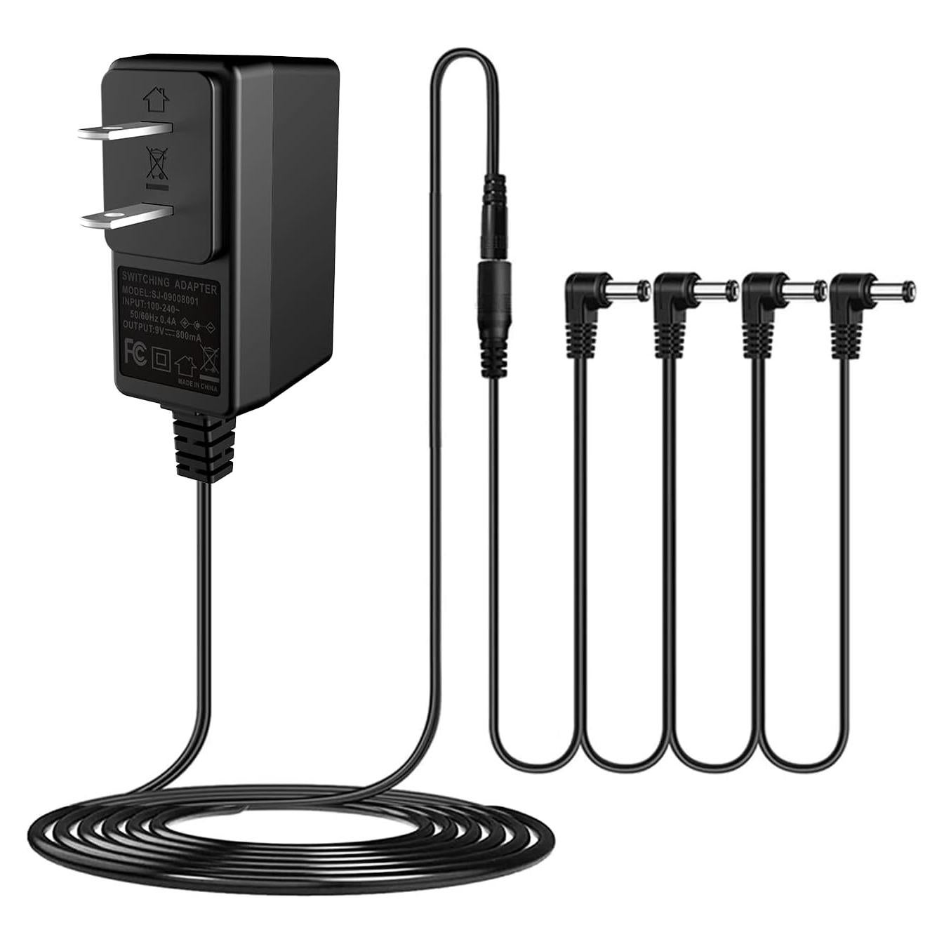 Fuente de Alimentación 9V JOYO para Pedales de Guitarra 800mA