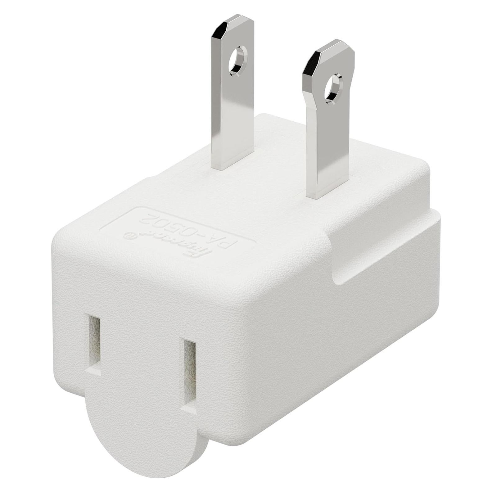 Adaptador de corriente AC PluGrand tipo L 15A 125V ángulo recto