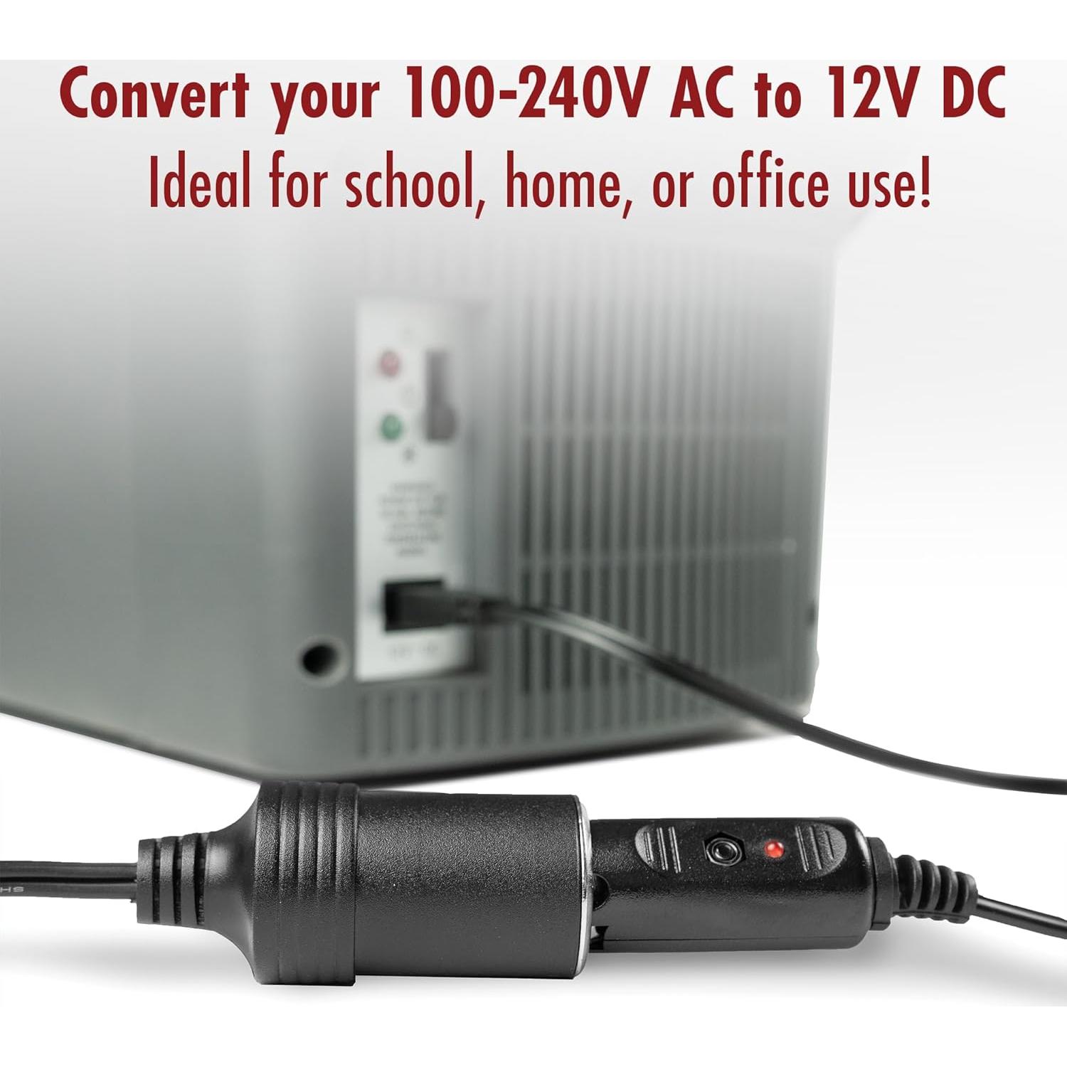 Adaptador de corriente AC a DC Wagan EL9903 5A 60W 110V a 12V