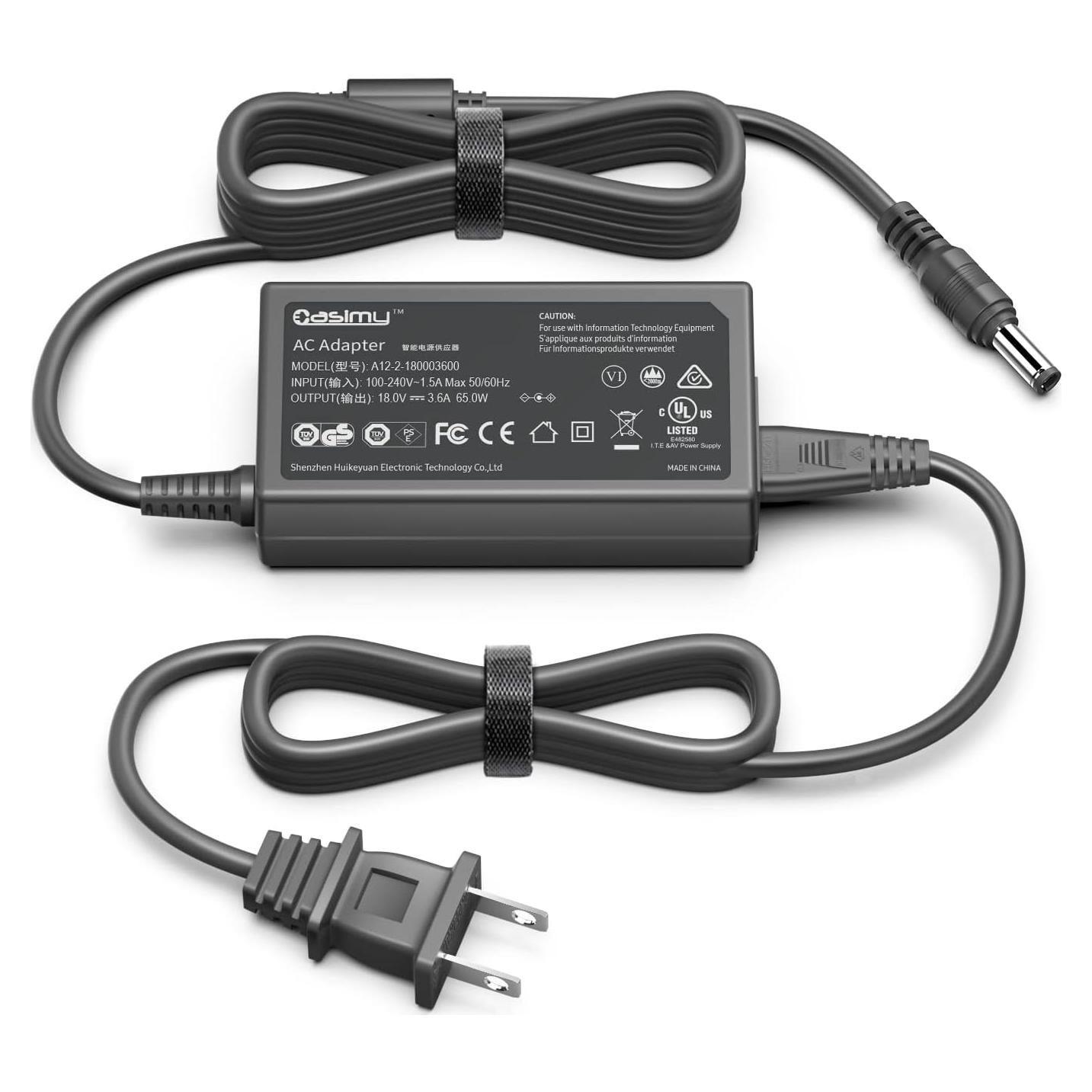Adaptador de Corriente 18V 3A Brookstone para Altavoces Bluetooth
