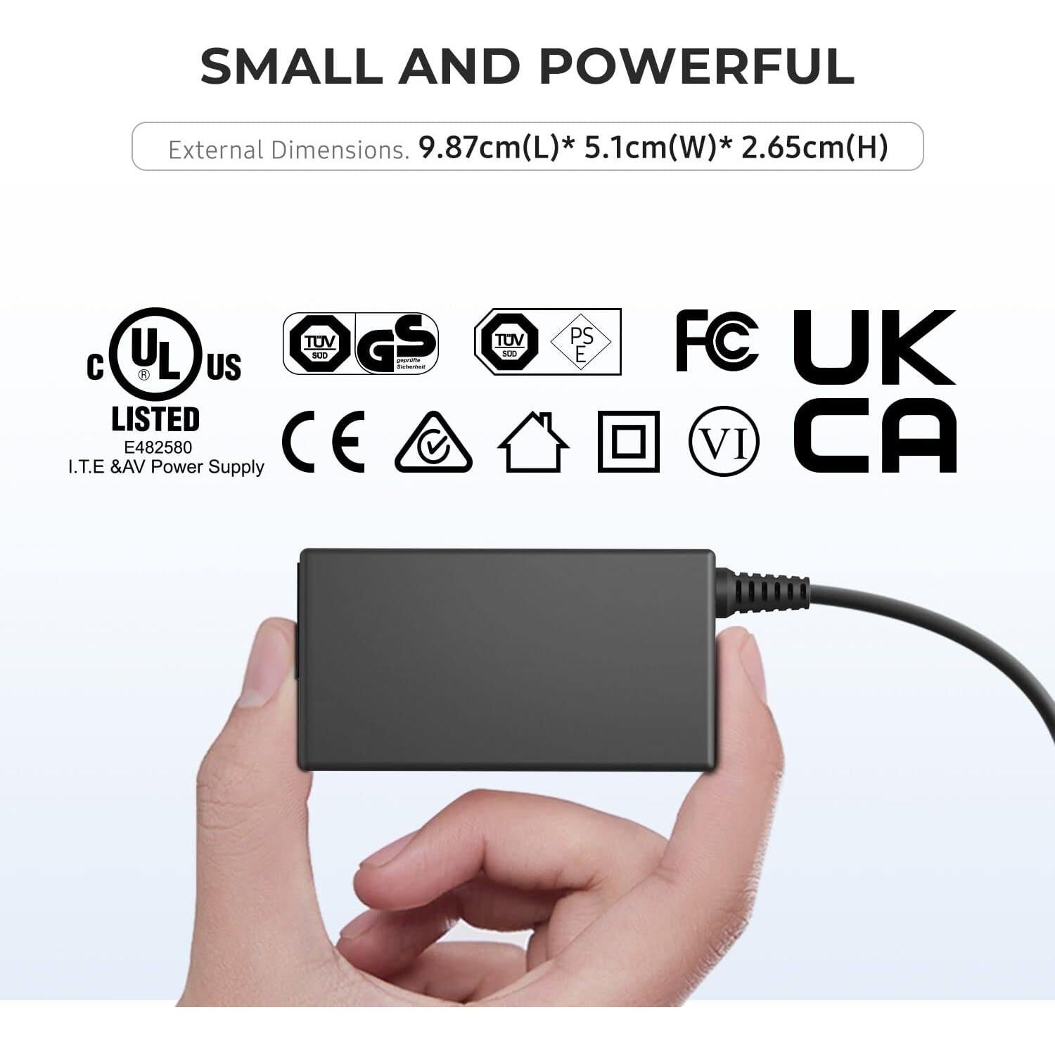 Adaptador de Corriente 18V 3A Brookstone para Altavoces Bluetooth