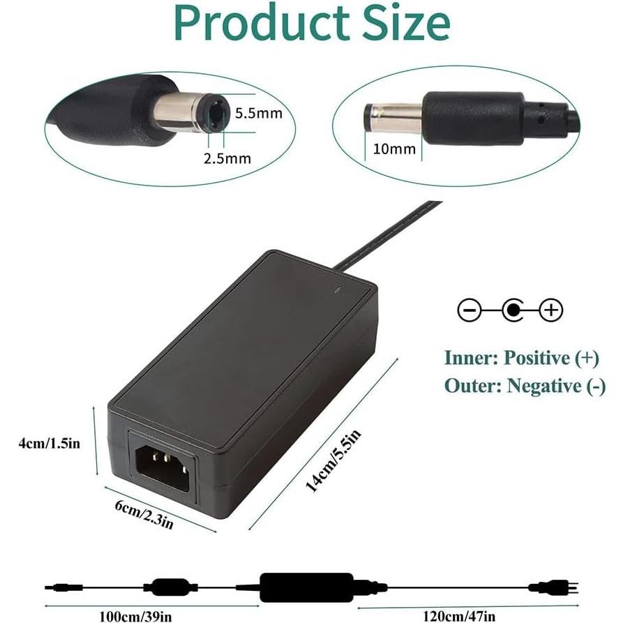 Adaptador de Fuente de Poder 24V 5A YOOFONE AC a DC