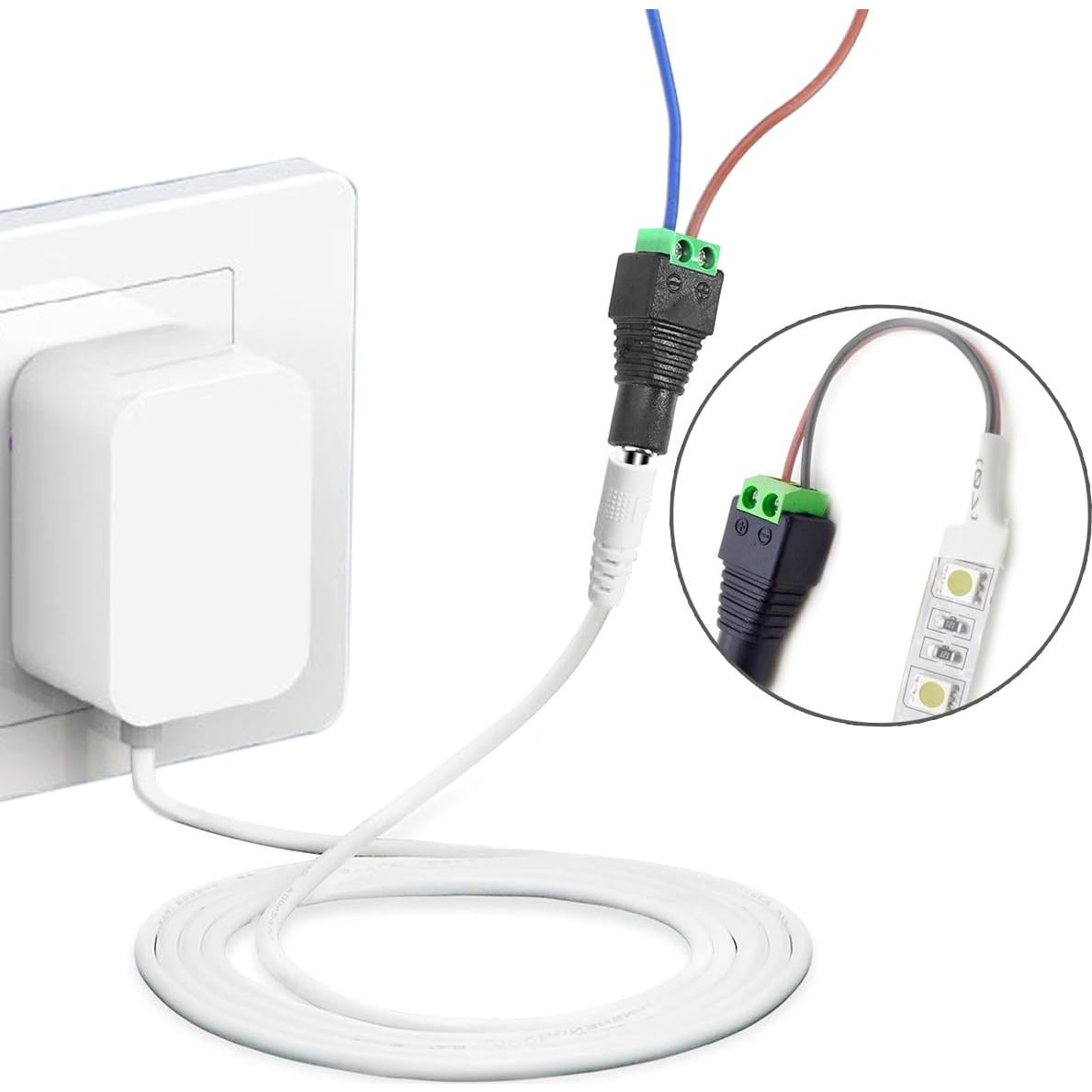 Adaptador de Alimentación Tonton 12V 2A 24W con Cable 1.8m