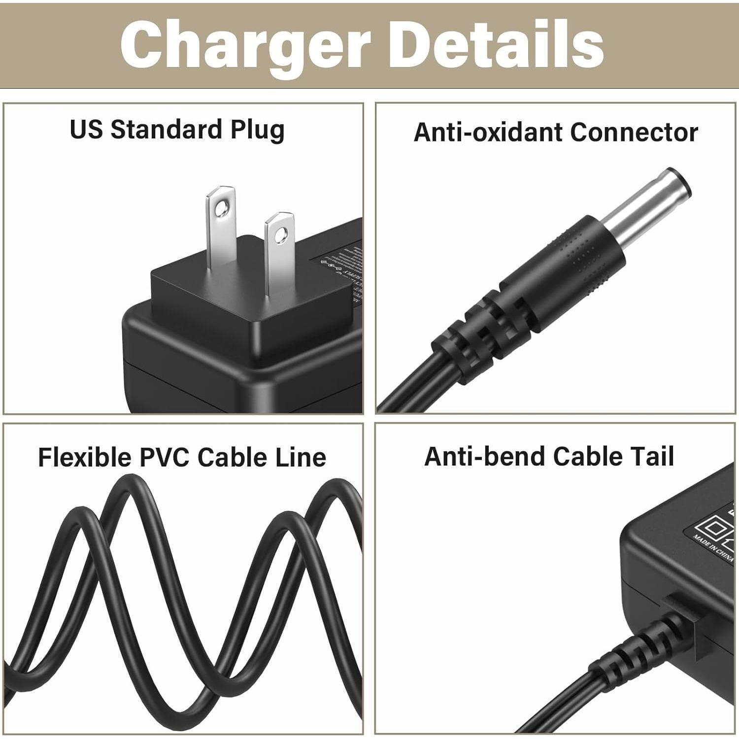 Cargador 12V HIENADTOR para tocadiscos Audio Technica AT-LP60X