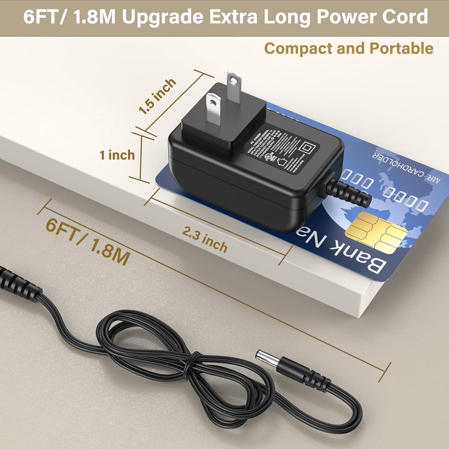 Cargador 12V HIENADTOR para tocadiscos Audio Technica AT-LP60X