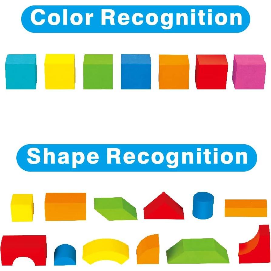 Bloques de Construcción de Espuma EVA Pairez Toys 41 Piezas