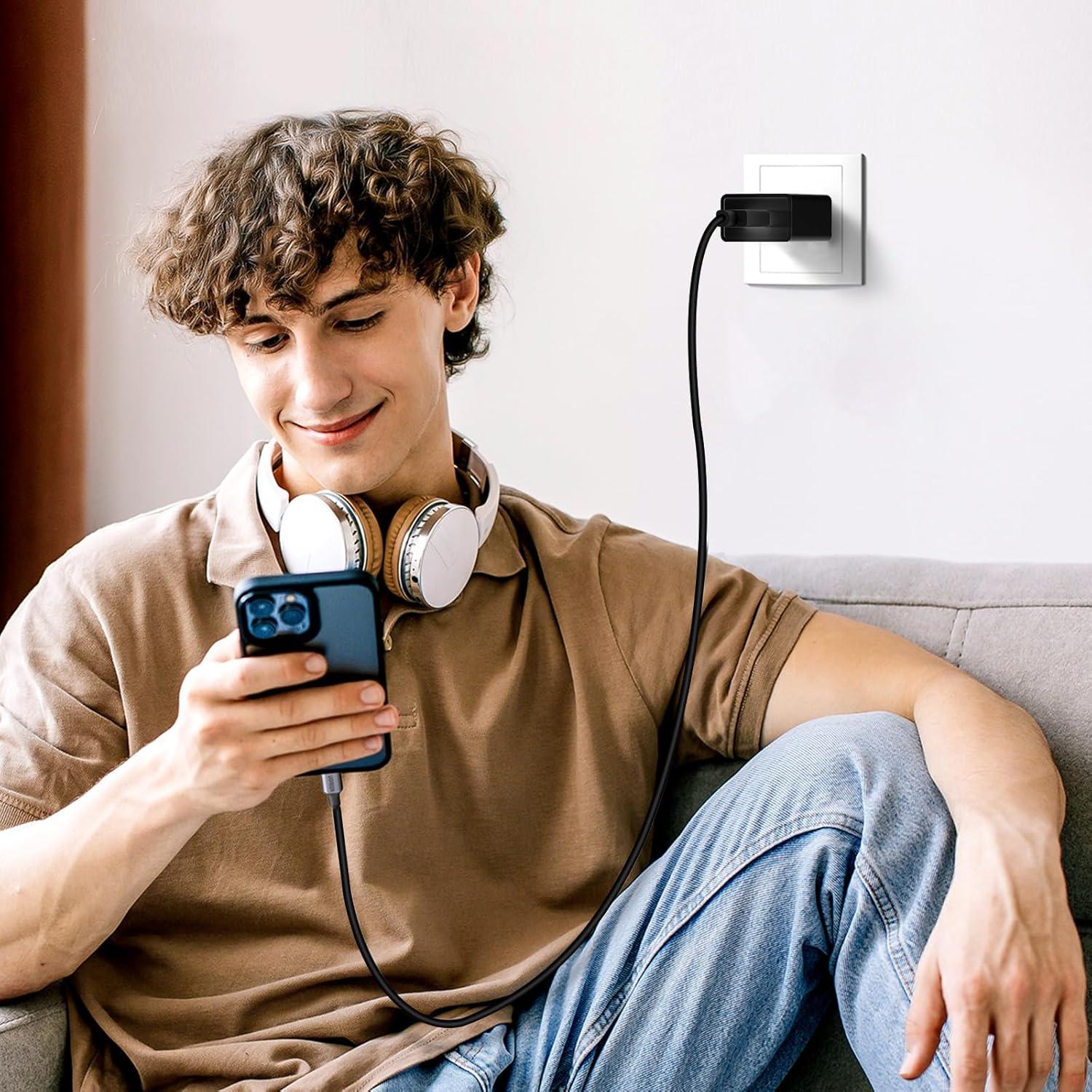 Cargador de pared USB Aukzily 5V 2A 2Pack - Carga Rápida