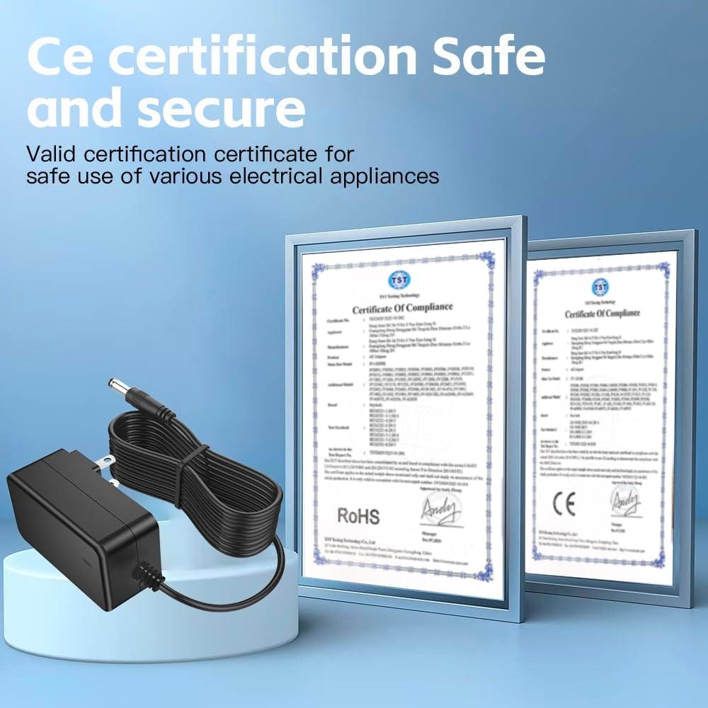 Adaptador de corriente 9V 2A MTDZKJG con cable de 3m