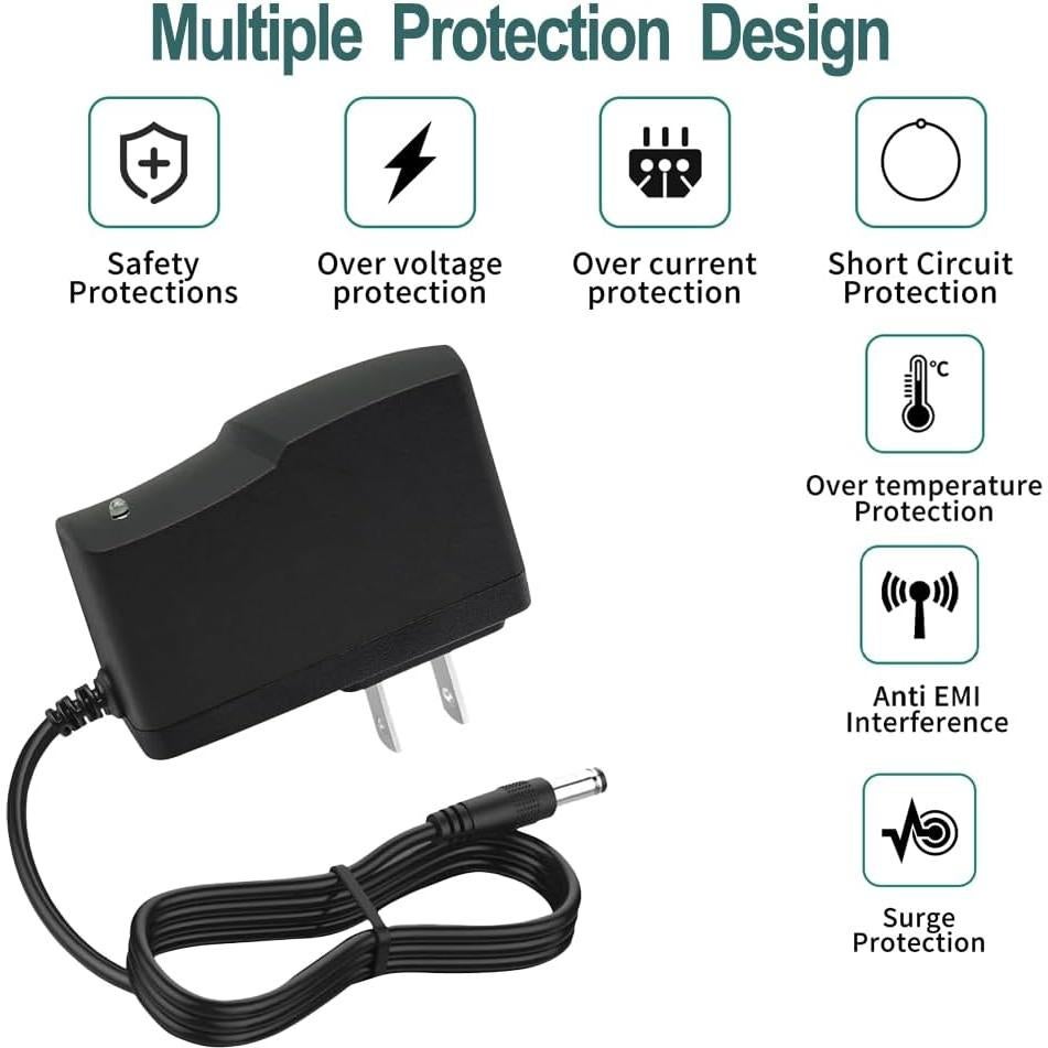 Adaptador de Alimentación 12V 1A YOOFONE AC a DC 100-240V