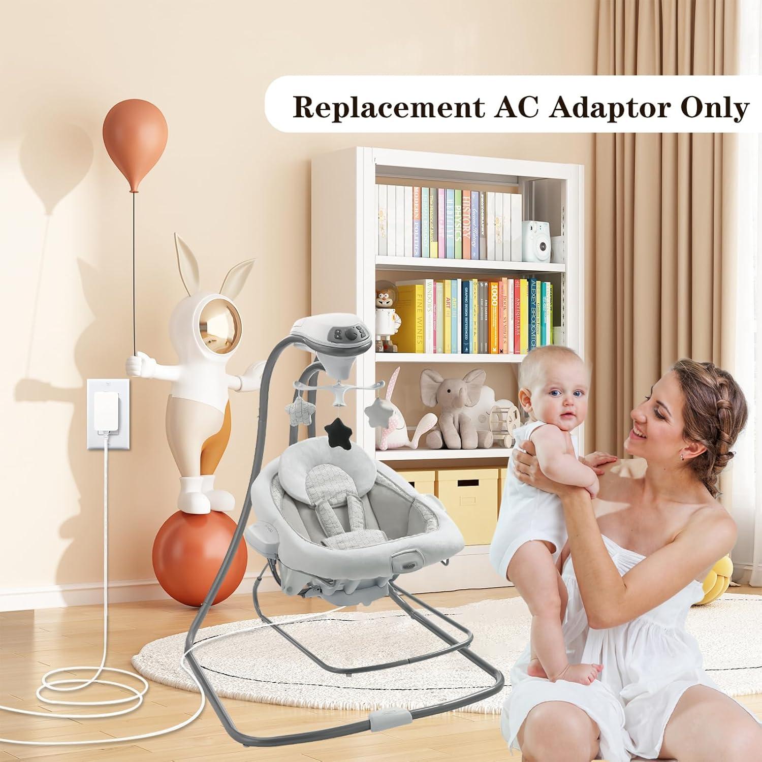 Cable de Alimentación 5V Graco para Cunas y Sillas de Bebé