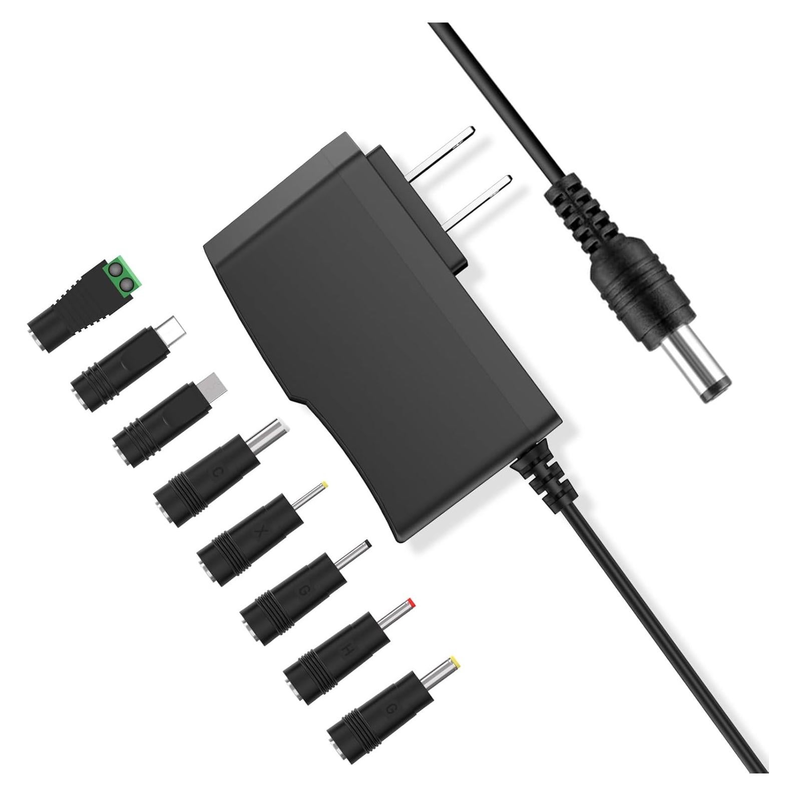 Adaptador de corriente 5V 2A Waysse con 8 puntas DC 10W