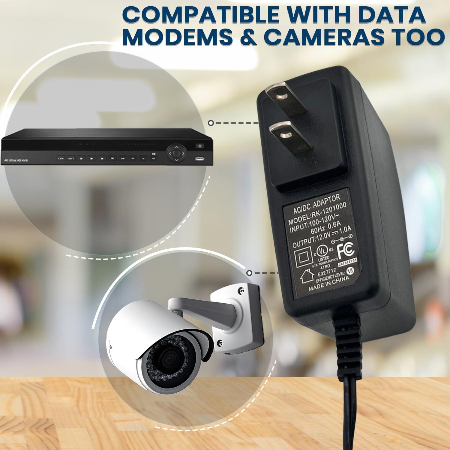 Cargador Adaptador 12V AC/DC 1A ADAPTADOR AC/DC