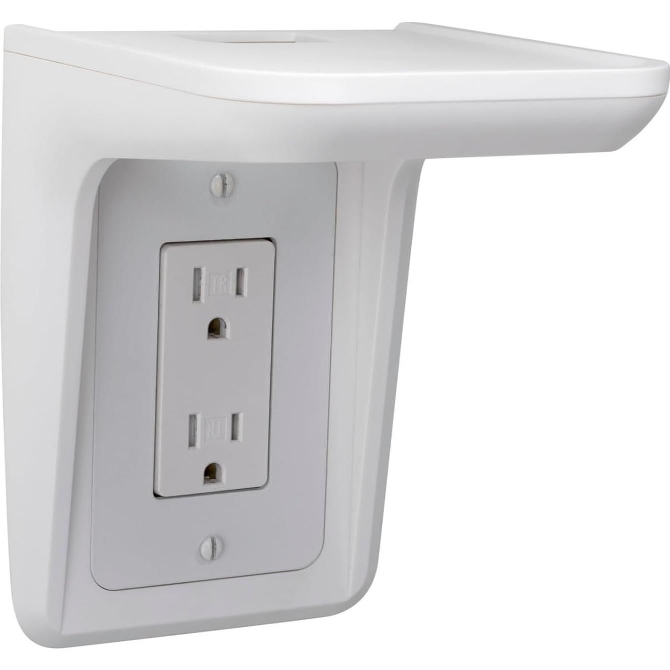Estante de Pared Multiusos Knox Gear Blanco con Gestión de Cables