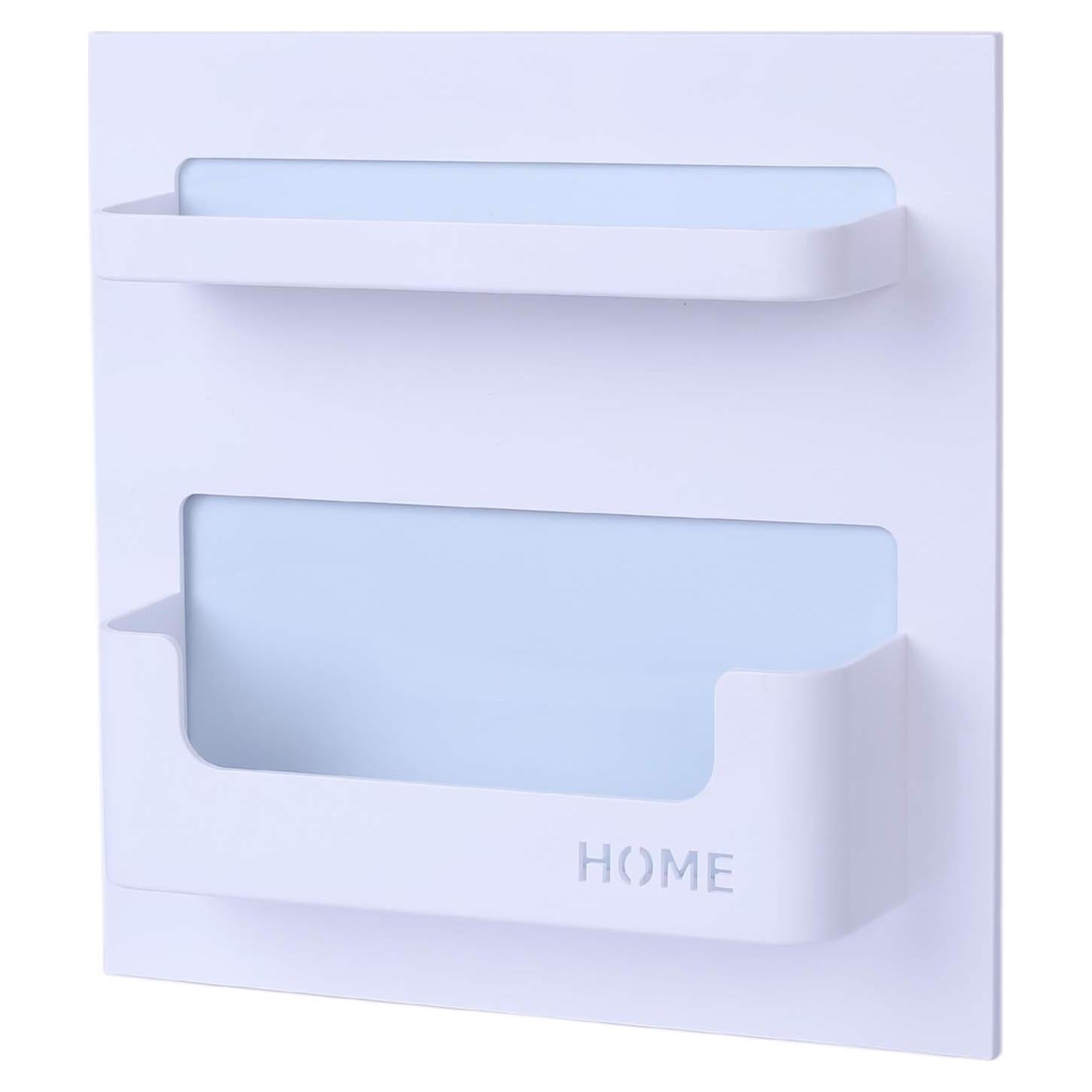 Estante de Noche Adhesivo JDYOOMI Blanco 22.1x22.1 cm