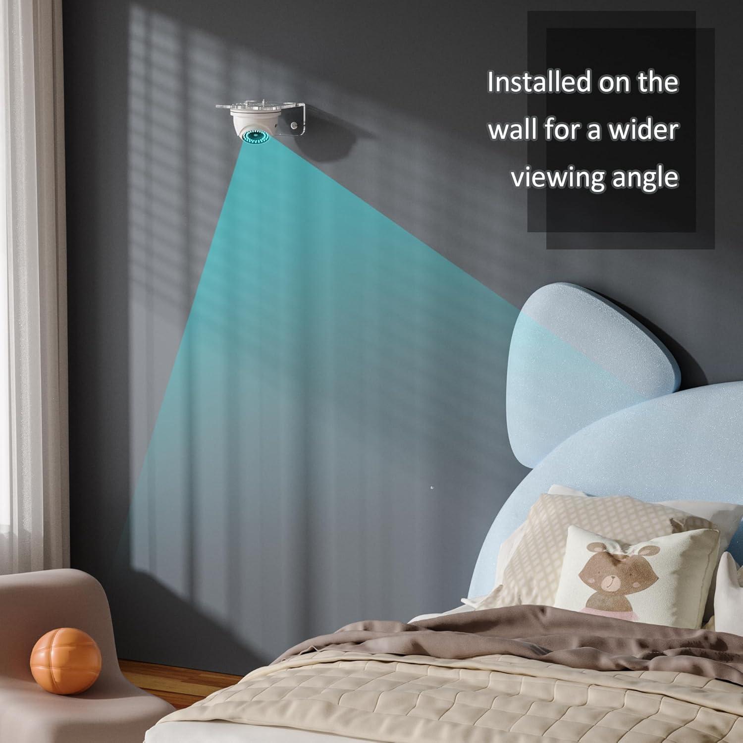 Estante de Acrílico Transparente Sezanrpt 3 Paquetes 10 cm