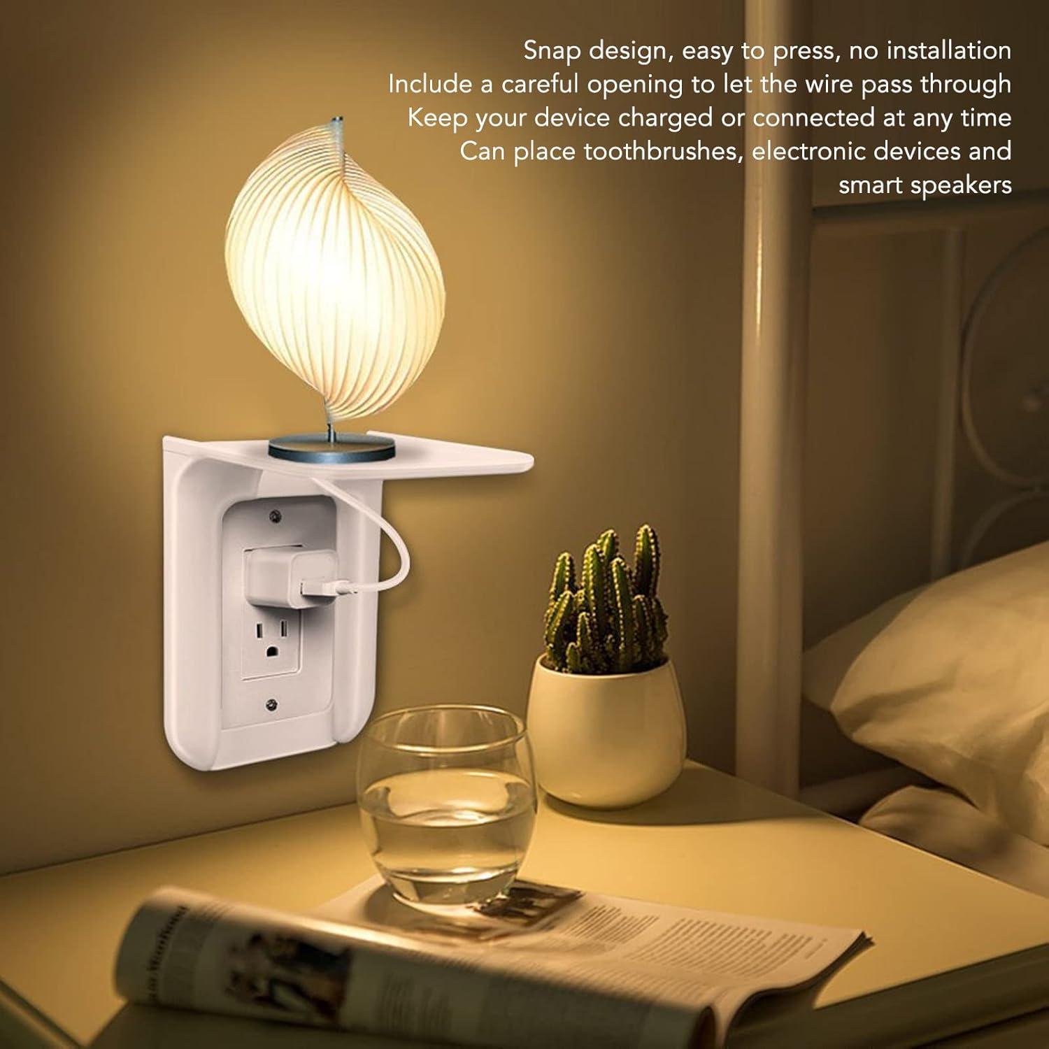 Estante de Enchufe de Pared Flexman - Organizador 2 Piezas