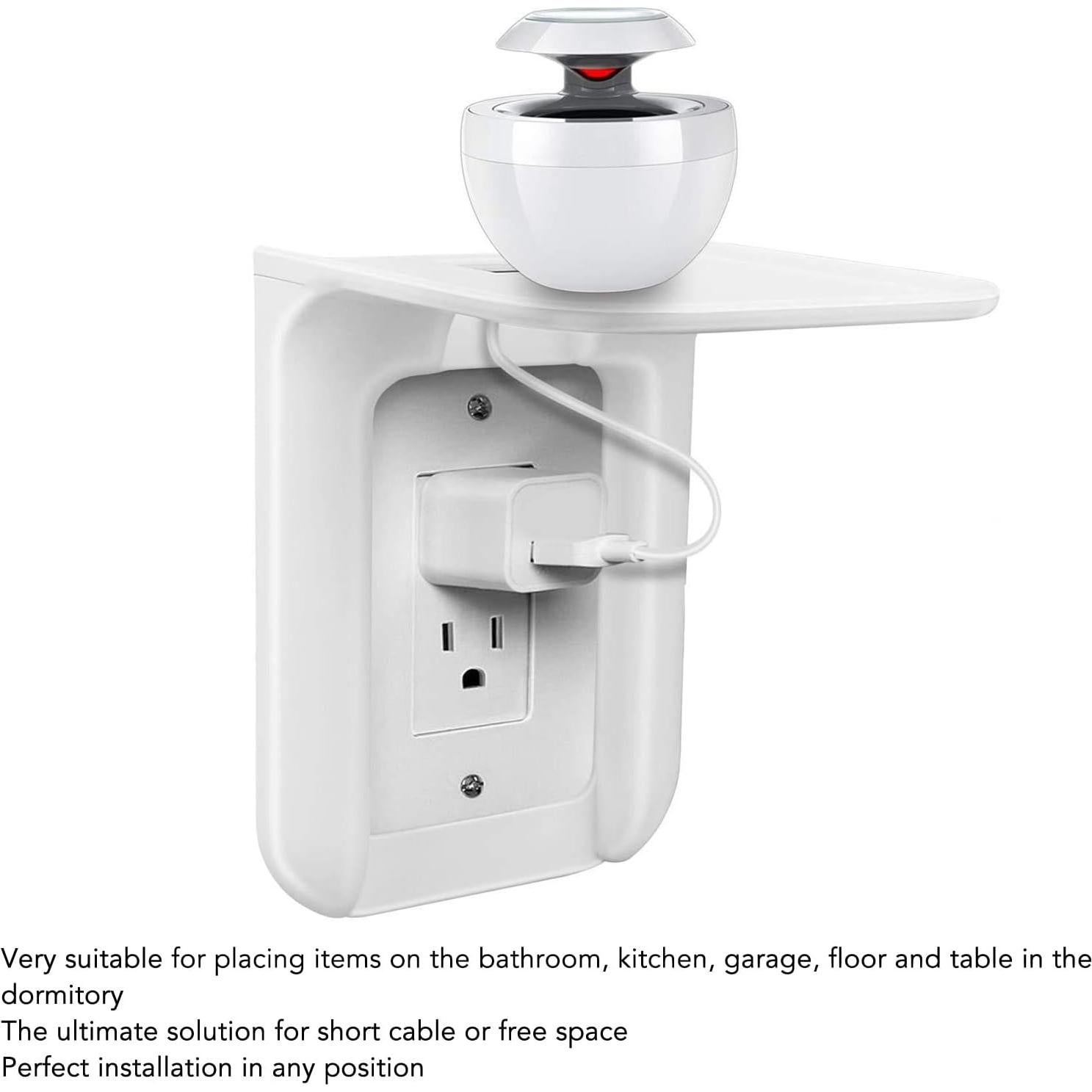 Estante de Enchufe de Pared Flexman - Organizador 2 Piezas