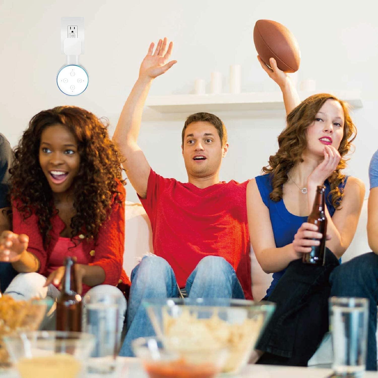 Soporte de Pared Sintron para Altavoz Dot 3 - Blanco