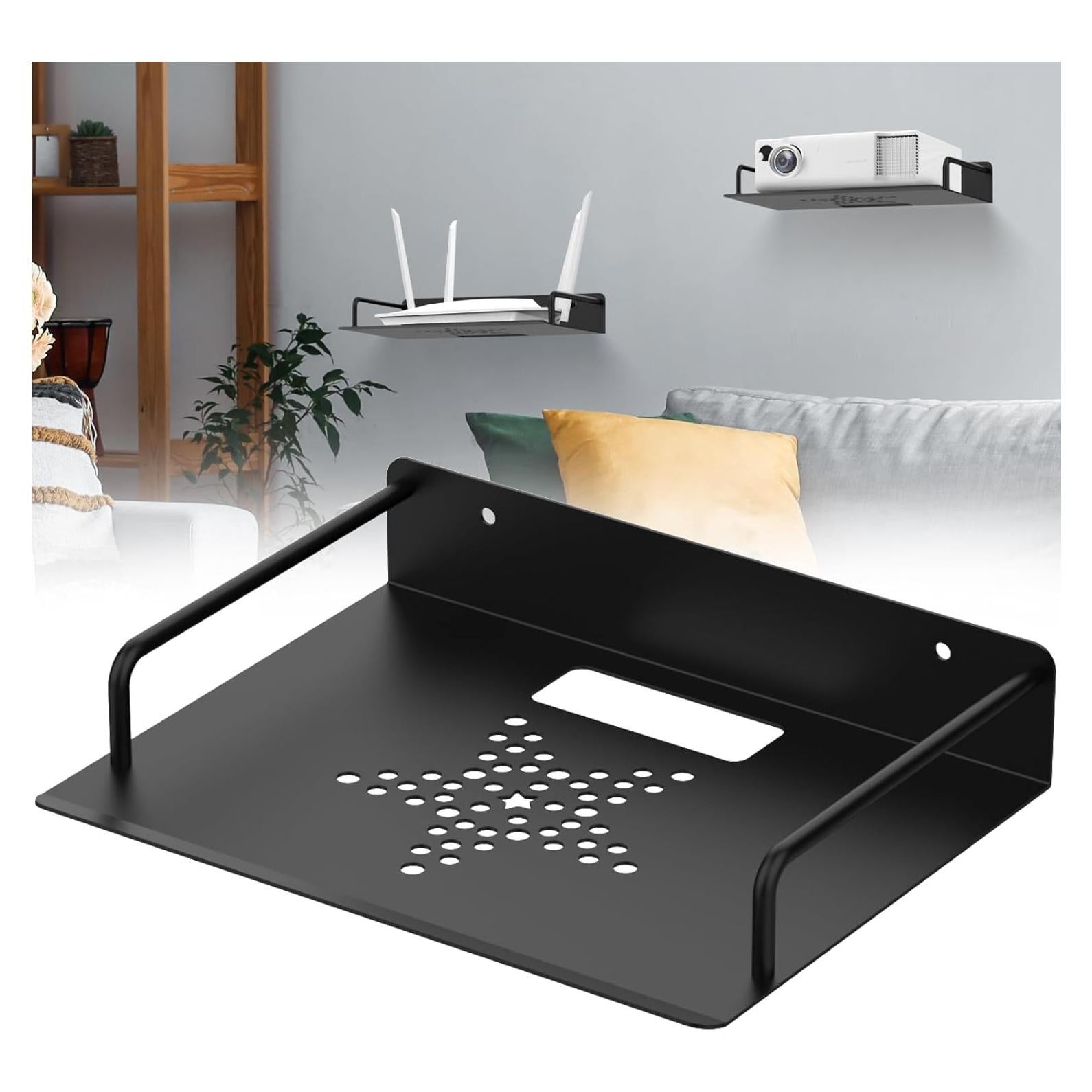 Estante Flotante Laowu 28.6cm para Proyector y Router Wifi