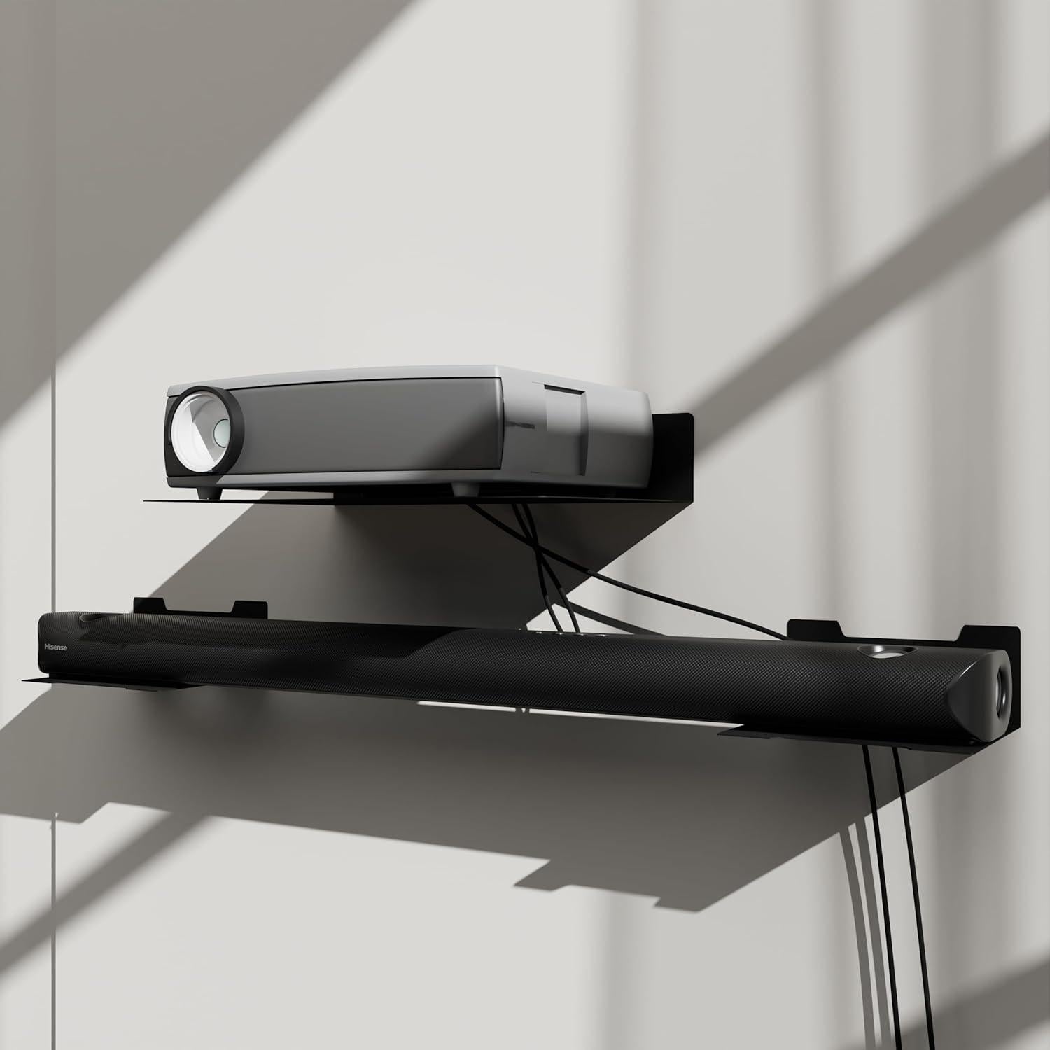 Estante Flotante de Metal PzewMo 23x17 cm Montado en Pared