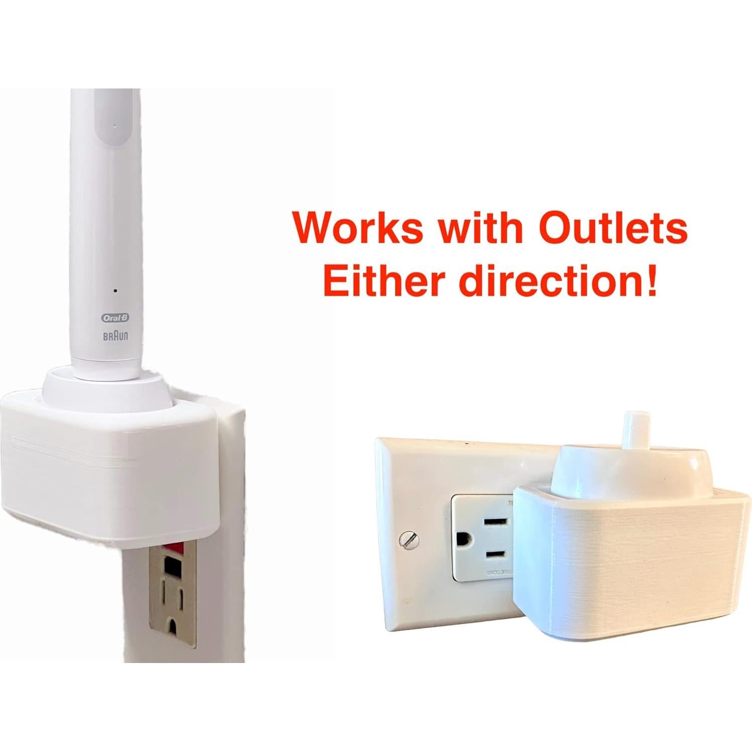 Soporte de Pared Burd para Cepillo Oral-B Blanco 3D