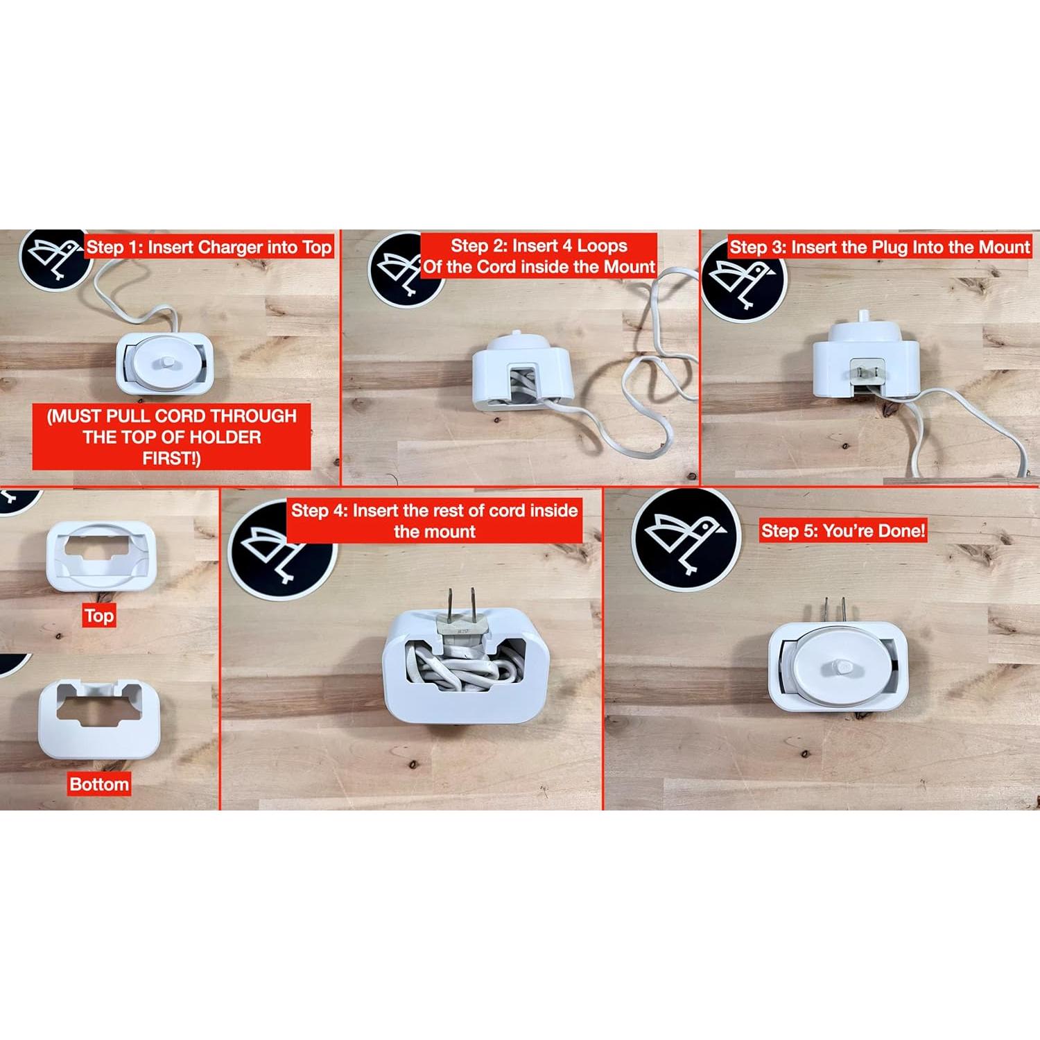 Soporte de Pared Burd para Cepillo Oral-B Blanco 3D