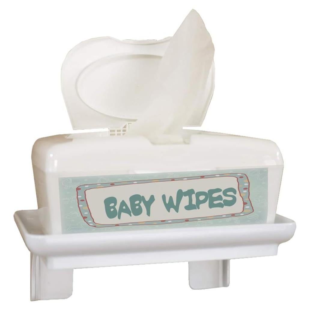 Estante de Plástico Blanco McLee Creations para Baño 19x11cm