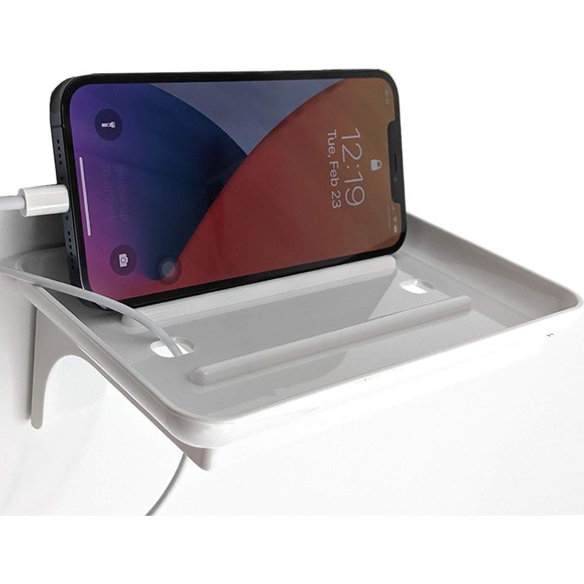 Estante de Plástico Blanco McLee Creations para Baño 19x11cm