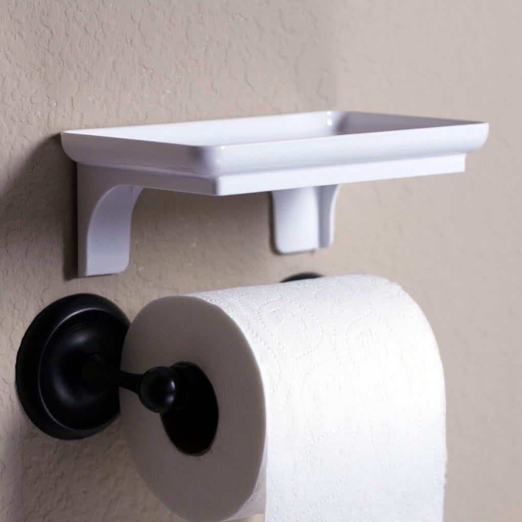 Estante de Plástico Blanco McLee Creations para Baño 19x11cm