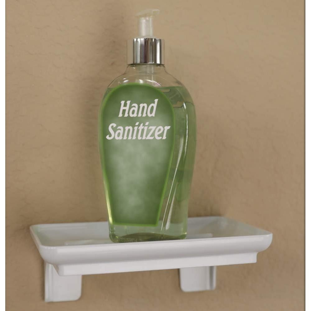 Estante de Plástico Blanco McLee Creations para Baño 19x11cm