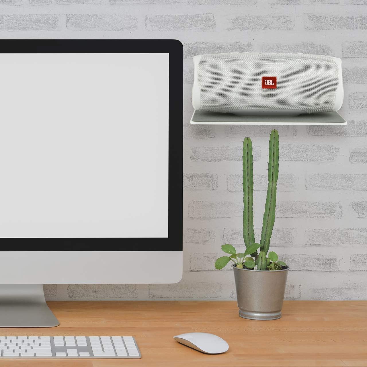 Soporte de Estante de Pared TXEsign Blanco para Altavoces 23 cm