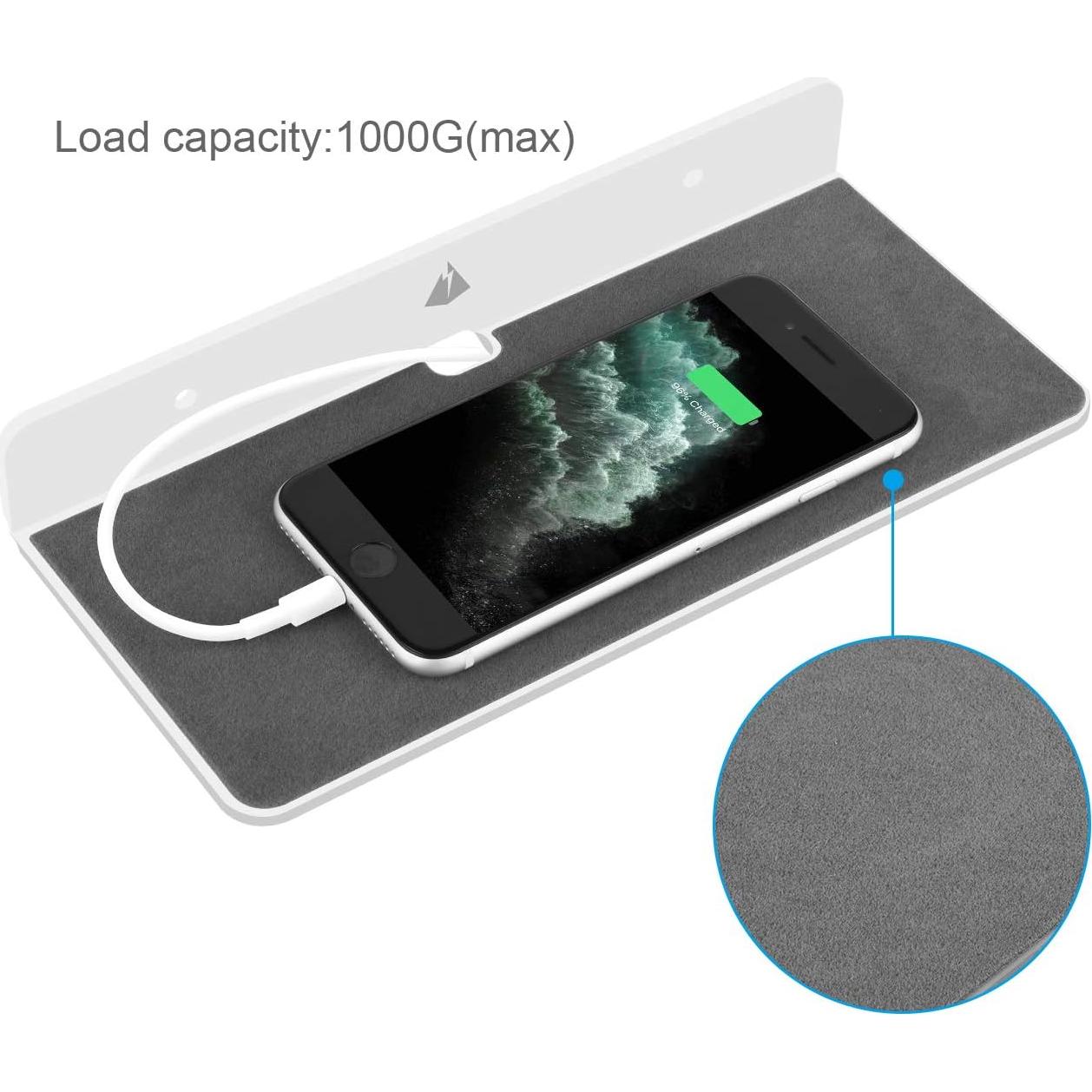 Soporte de Estante de Pared TXEsign Blanco para Altavoces 23 cm