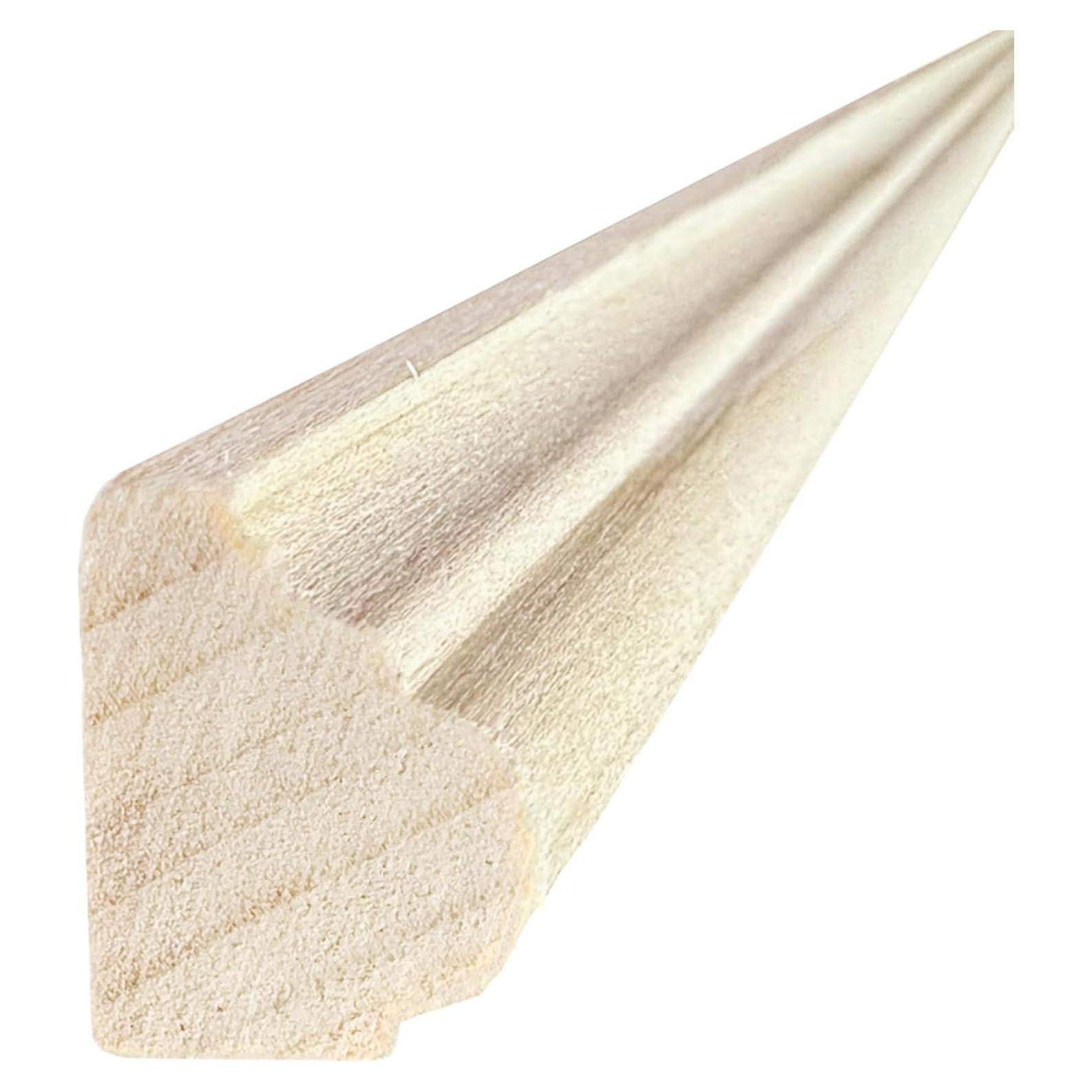 Moldura de Panel de Madera Álamo 1.83m para Wainscoting