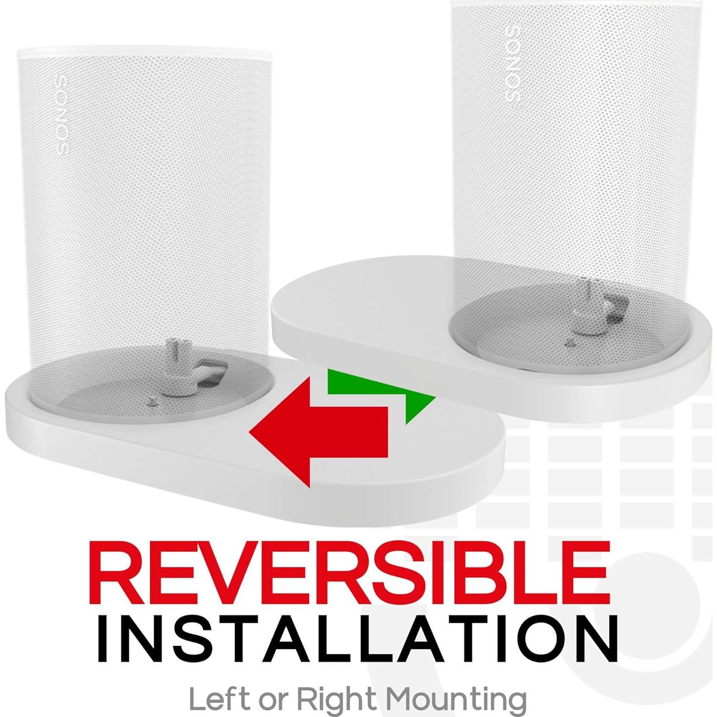 Soporte de Pared Soundbass para Altavoz Sonos ERA100 Blanco