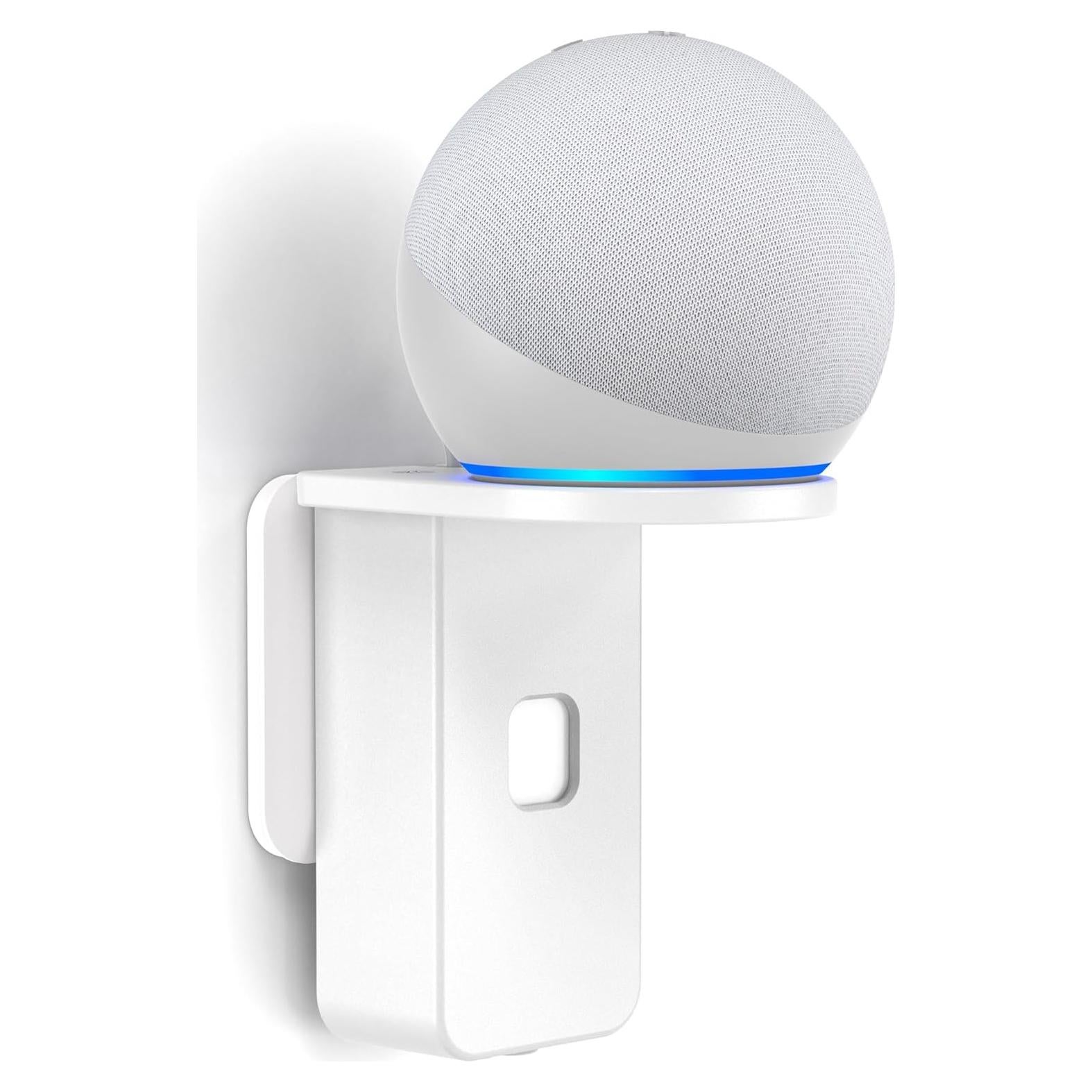 Soporte de Pared PlusAcc para Dot 5ta Gen y Nest Mini - Blanco