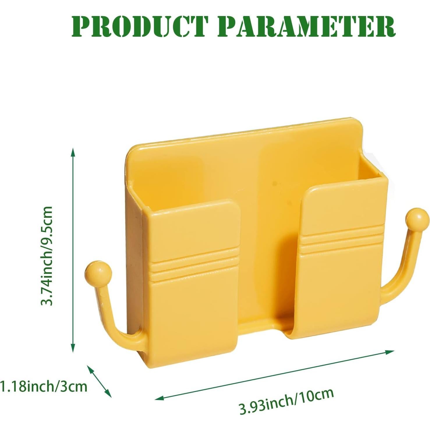 Soporte de Teléfono de Pared GrliTra - 4 Piezas Adhesivas