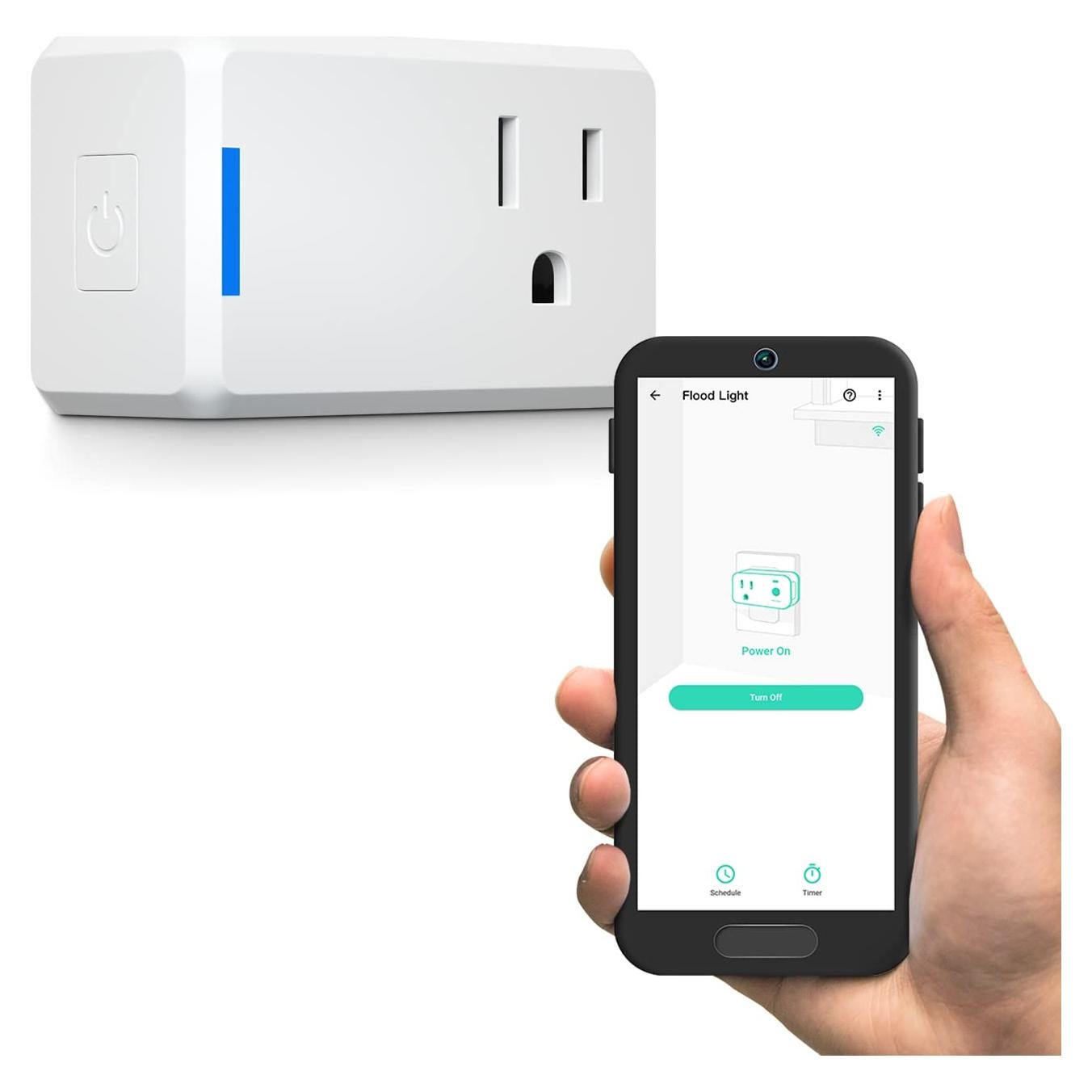 Enchufe Inteligente YoLink YS6604-UC, Control Remoto, 402m