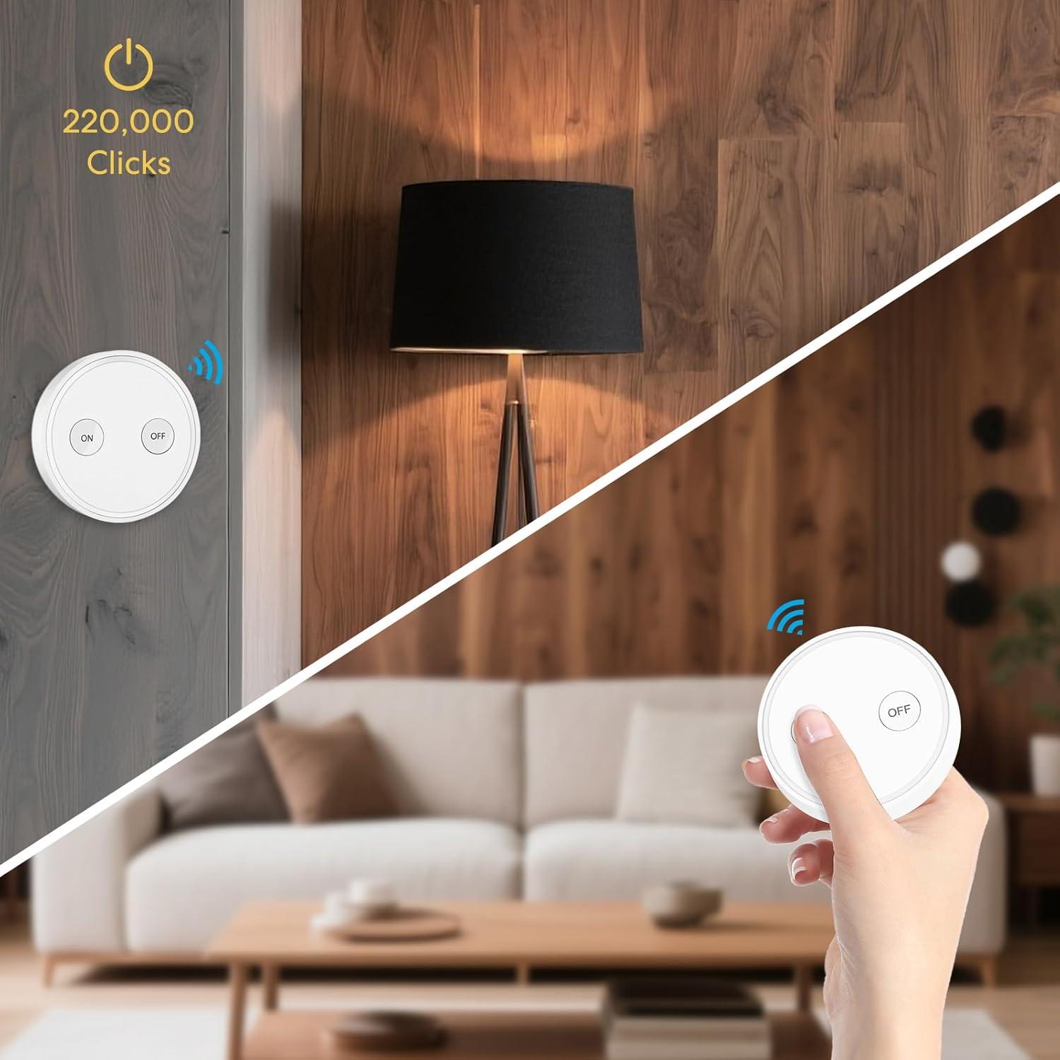 Enchufe Inalámbrico LoraTap con Control Remoto - 30.48m