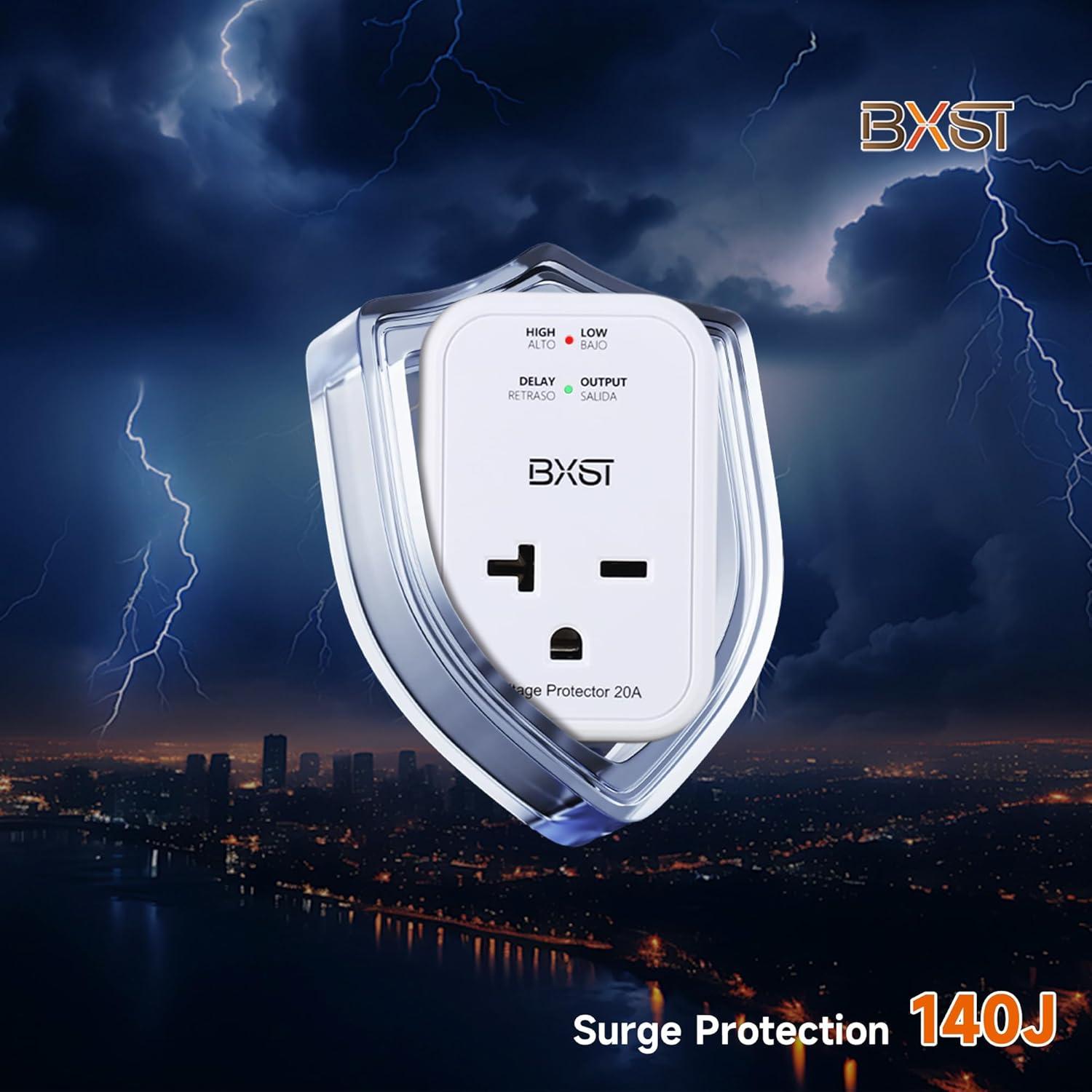 Protector de Sobretensión BXST 220V 20A 140J para Electrodomésticos