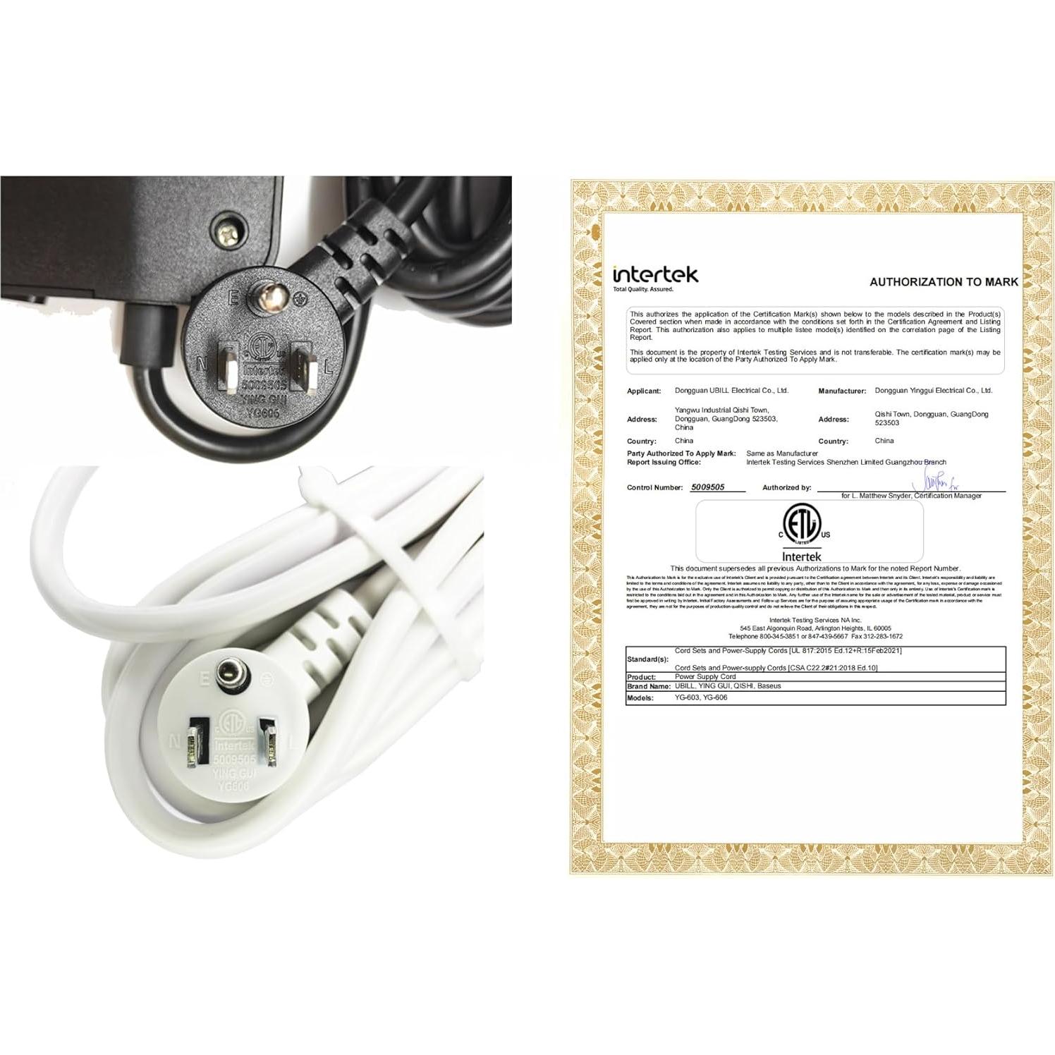 Regleta de Protección Asamoom 20FT 12 en 1 con USB-C y 8 Salidas