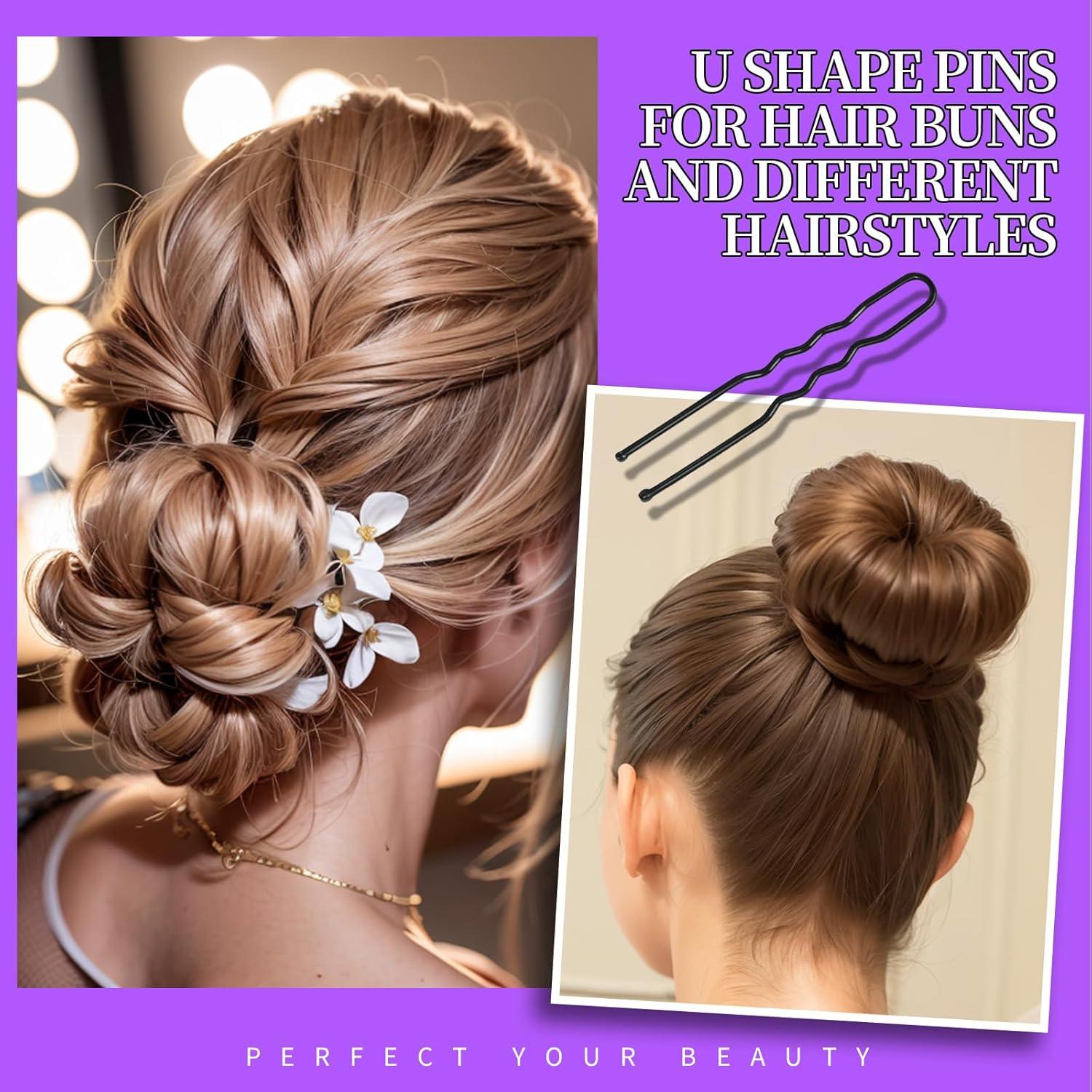 Set de Horquillas Negras y Bandas para el Cabello Teenitor