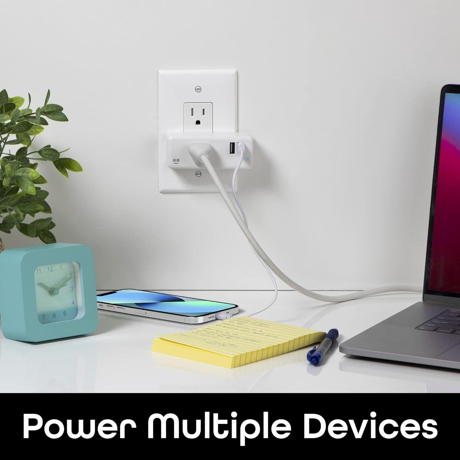 Enchufe Inteligente Geeni Interruptor+Carga Wi-Fi 2 Puertos USB