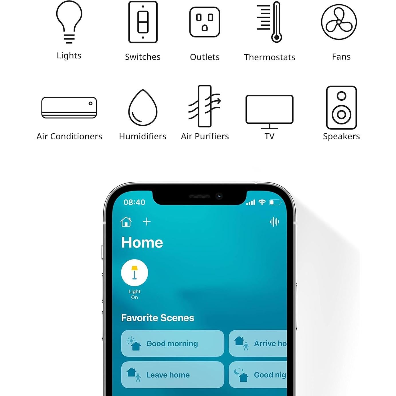Enchufe Inteligente SwitchBot Mini HomeKit 15A WiFi 2.4G
