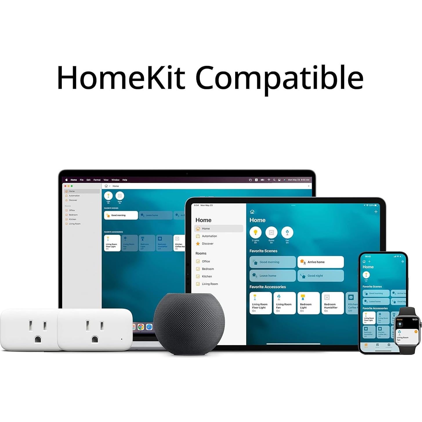 Enchufe Inteligente SwitchBot Mini HomeKit 15A WiFi 2.4G